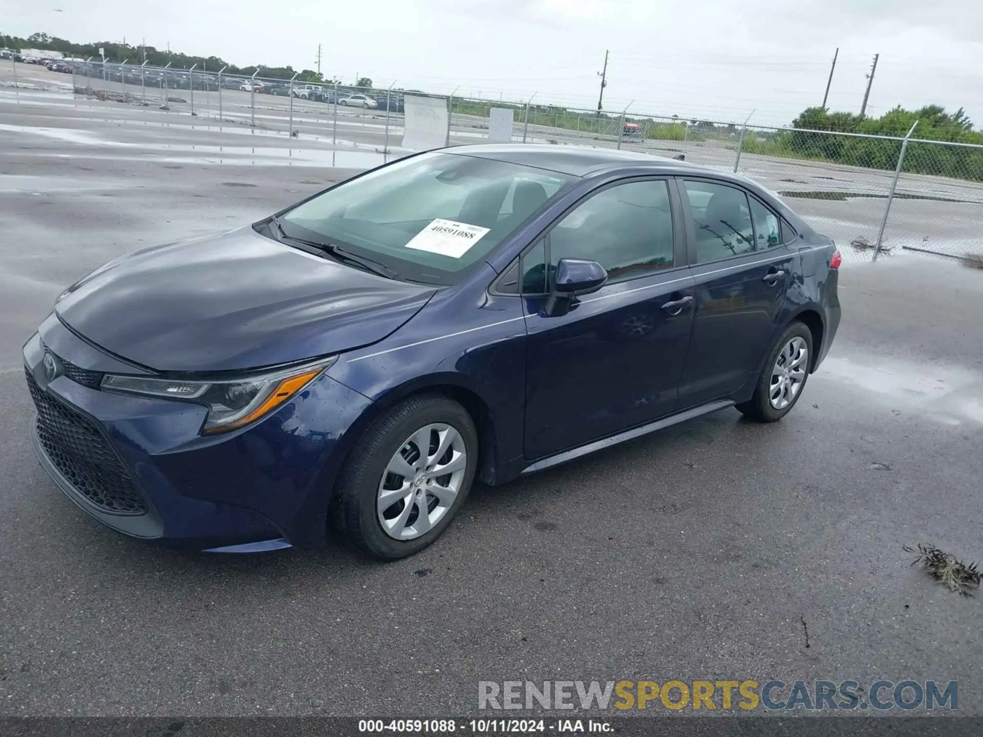2 Photograph of a damaged car 5YFEPMAE7NP385654 TOYOTA COROLLA 2022