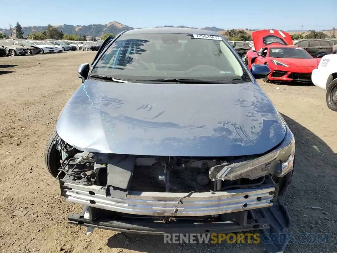 5 Photograph of a damaged car 5YFEPMAE8NP302958 TOYOTA COROLLA 2022
