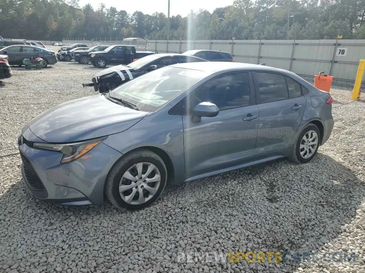 1 Photograph of a damaged car 5YFEPMAE8NP310817 TOYOTA COROLLA 2022