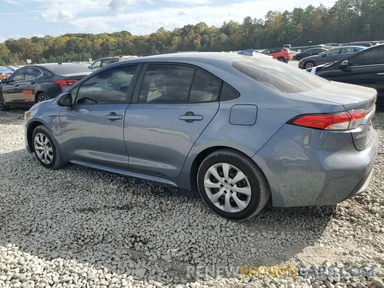 2 Photograph of a damaged car 5YFEPMAE8NP310817 TOYOTA COROLLA 2022