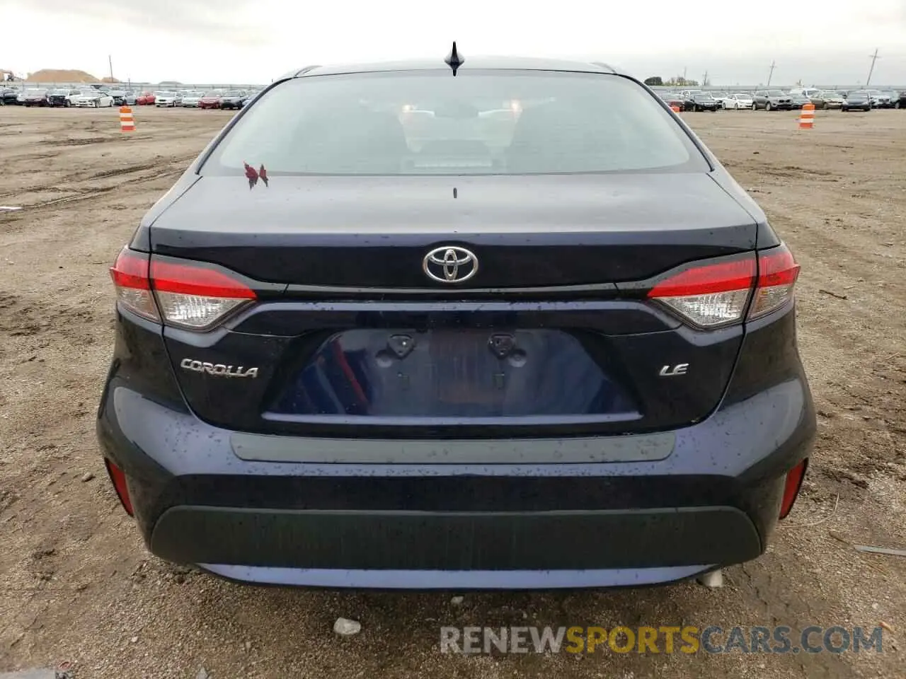 6 Photograph of a damaged car 5YFEPMAE8NP319159 TOYOTA COROLLA 2022