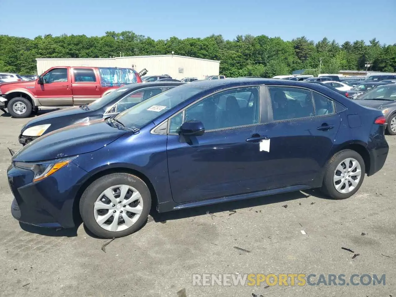 1 Photograph of a damaged car 5YFEPMAE8NP320893 TOYOTA COROLLA 2022