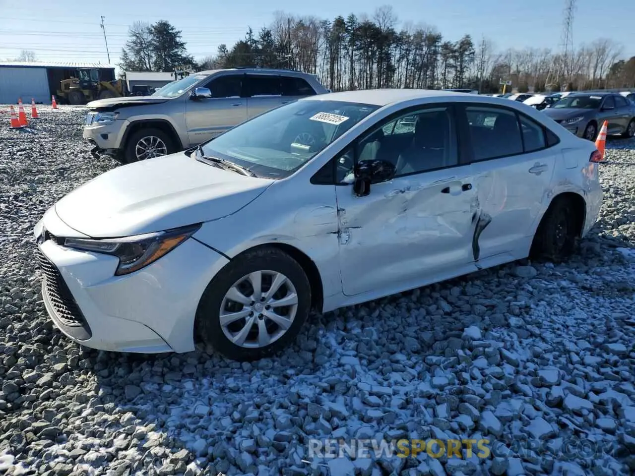 1 Photograph of a damaged car 5YFEPMAE8NP323972 TOYOTA COROLLA 2022