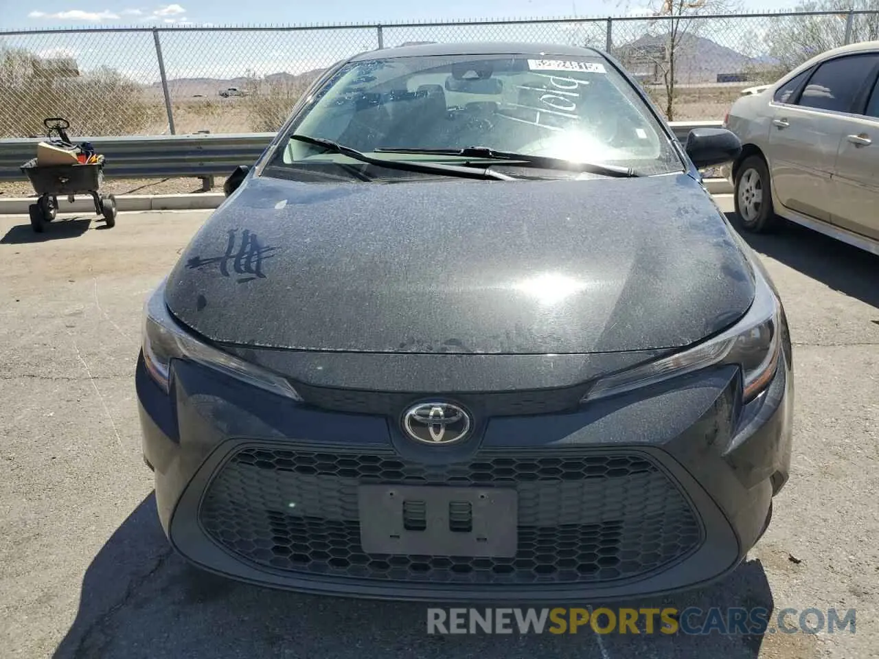 5 Photograph of a damaged car 5YFEPMAE8NP324815 TOYOTA COROLLA 2022