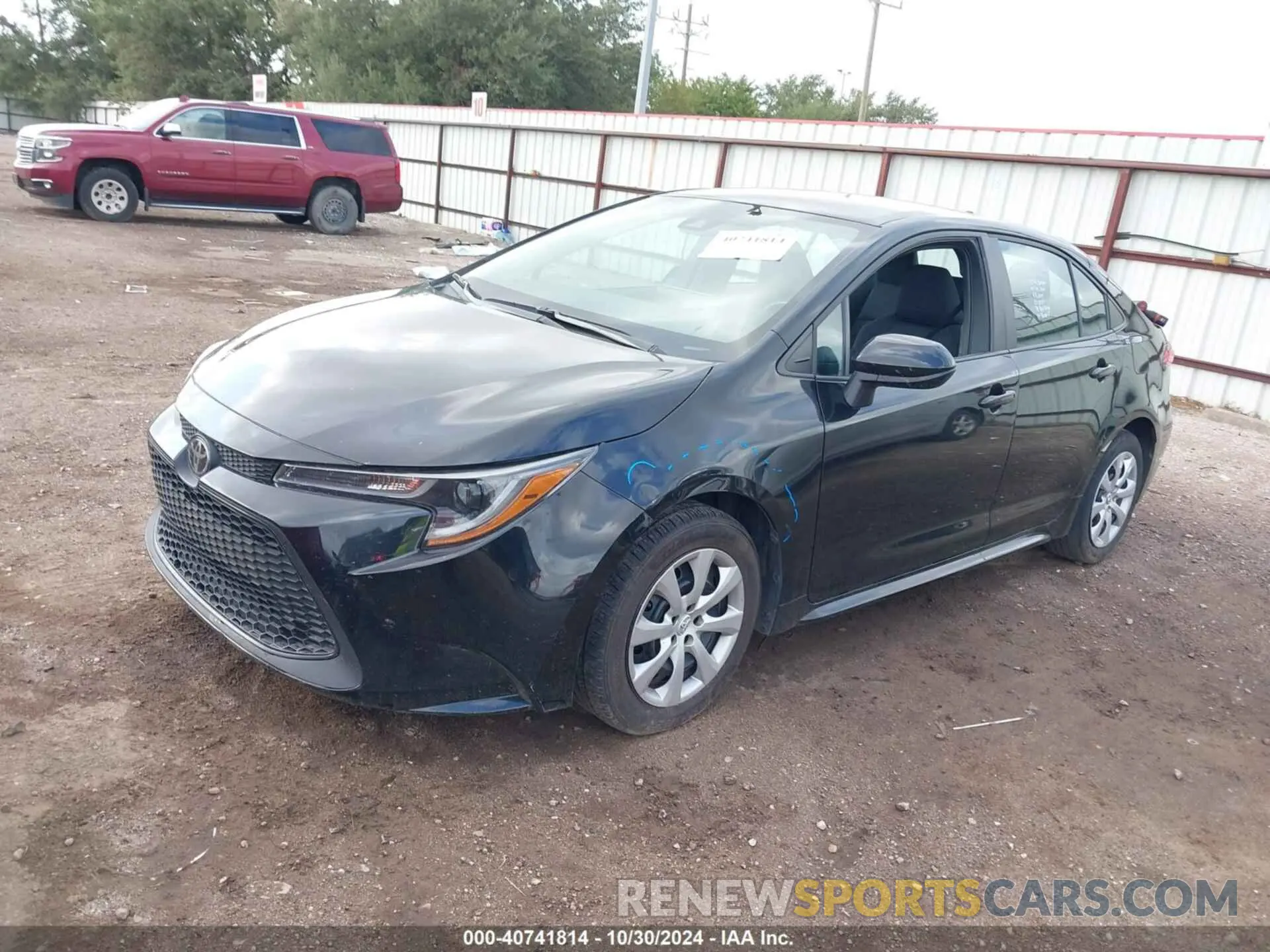 2 Photograph of a damaged car 5YFEPMAE8NP324927 TOYOTA COROLLA 2022