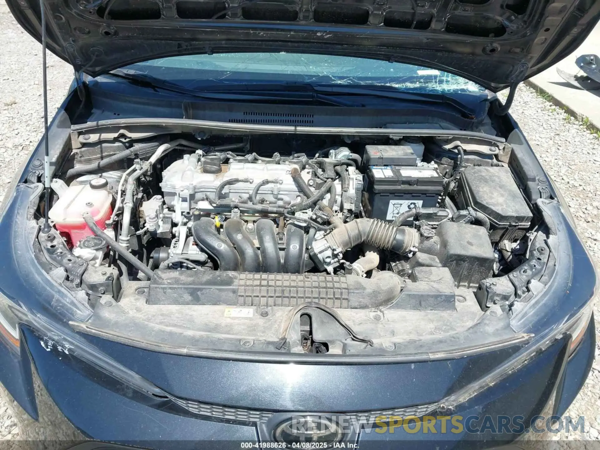 10 Photograph of a damaged car 5YFEPMAE8NP342053 TOYOTA COROLLA 2022