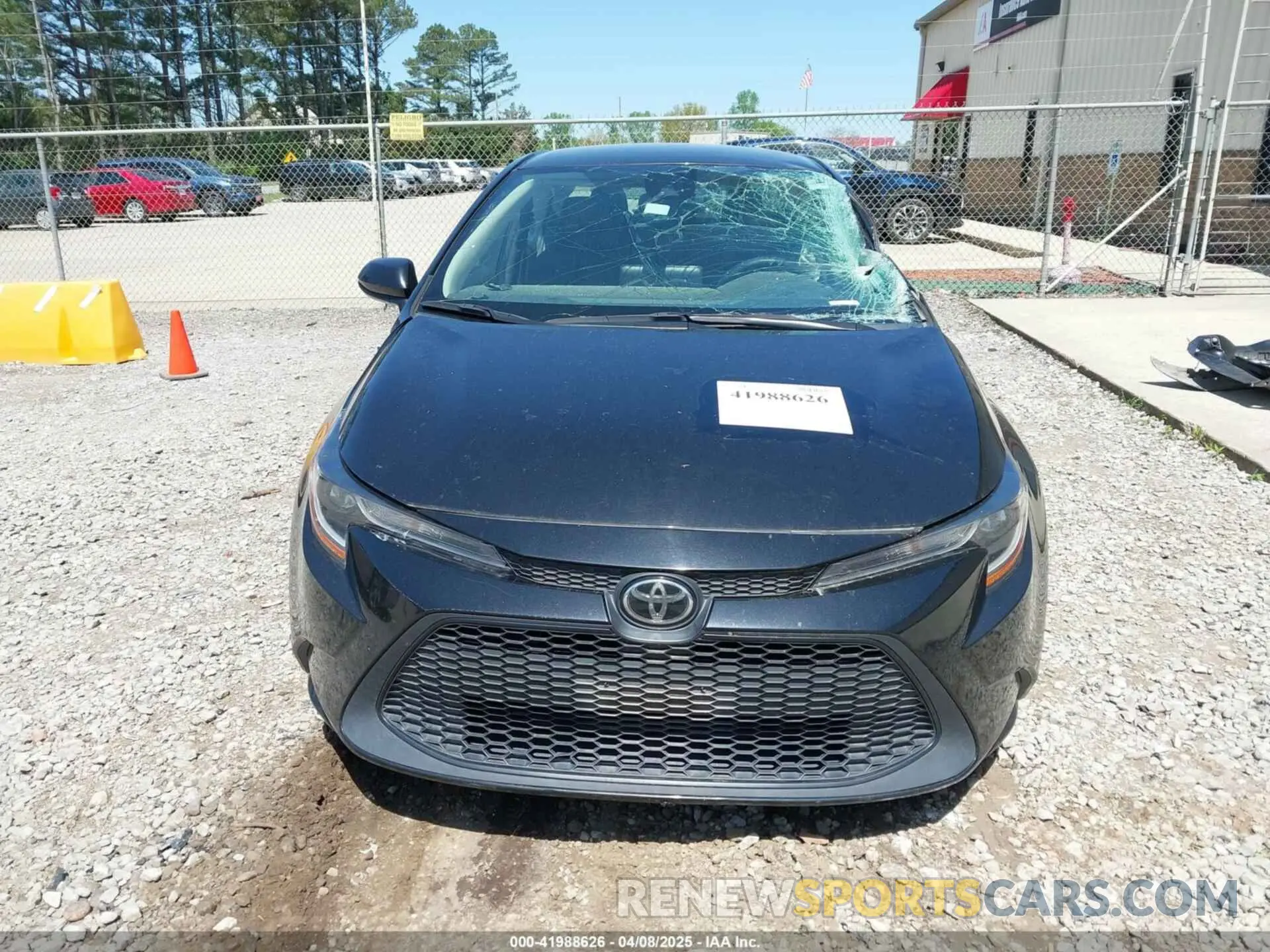 13 Photograph of a damaged car 5YFEPMAE8NP342053 TOYOTA COROLLA 2022