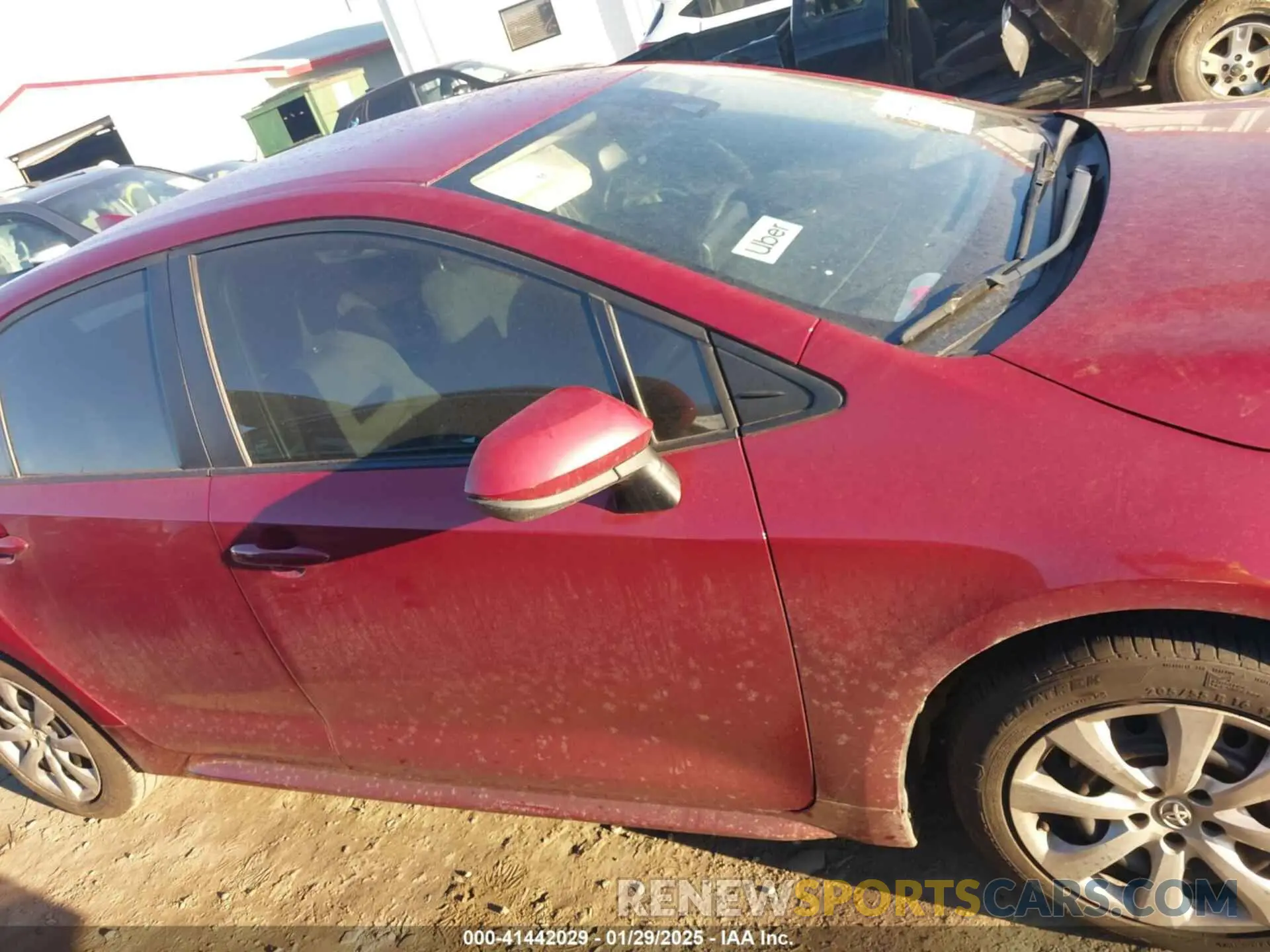 13 Photograph of a damaged car 5YFEPMAE8NP363386 TOYOTA COROLLA 2022