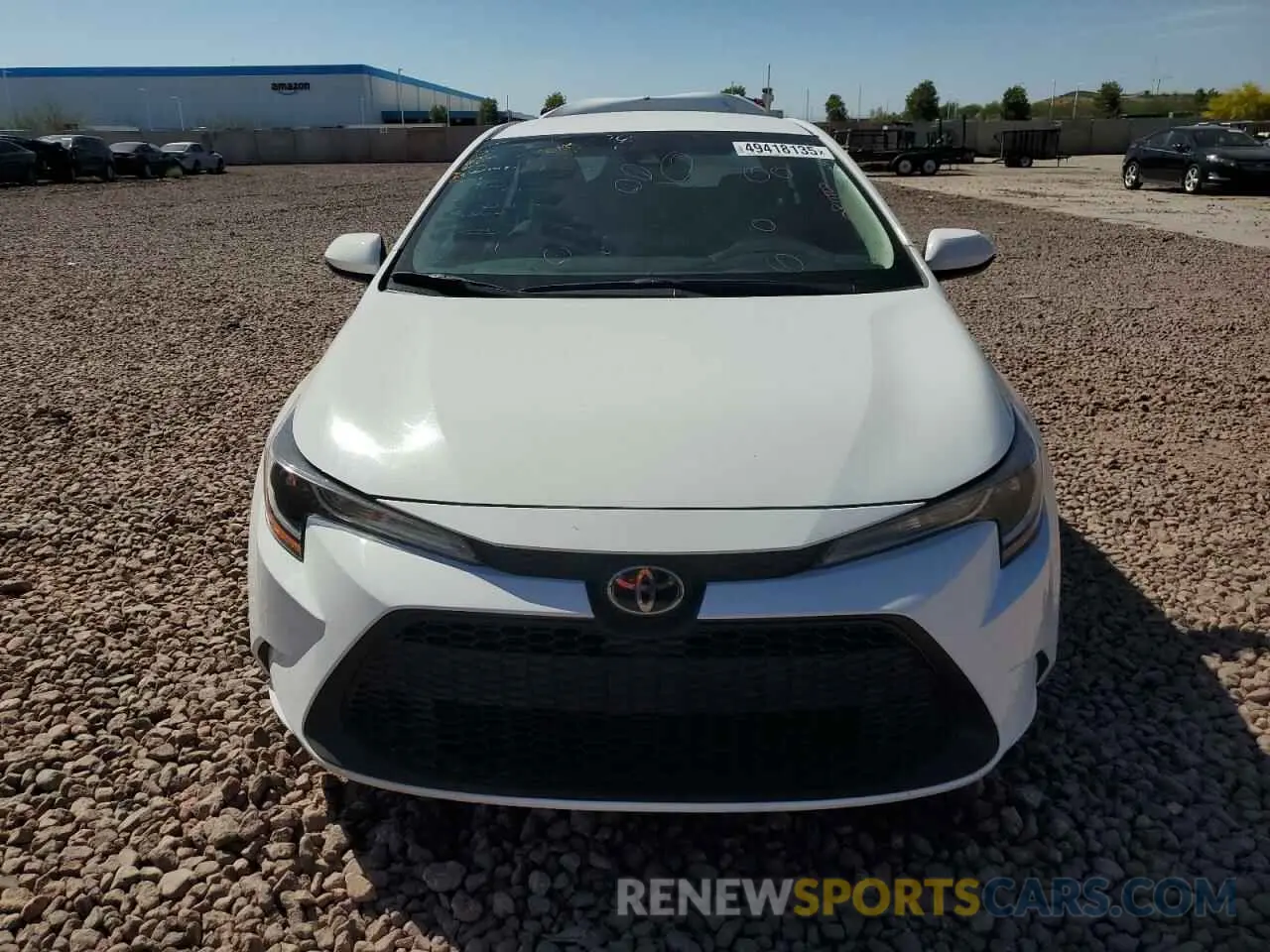 5 Photograph of a damaged car 5YFEPMAE8NP367406 TOYOTA COROLLA 2022