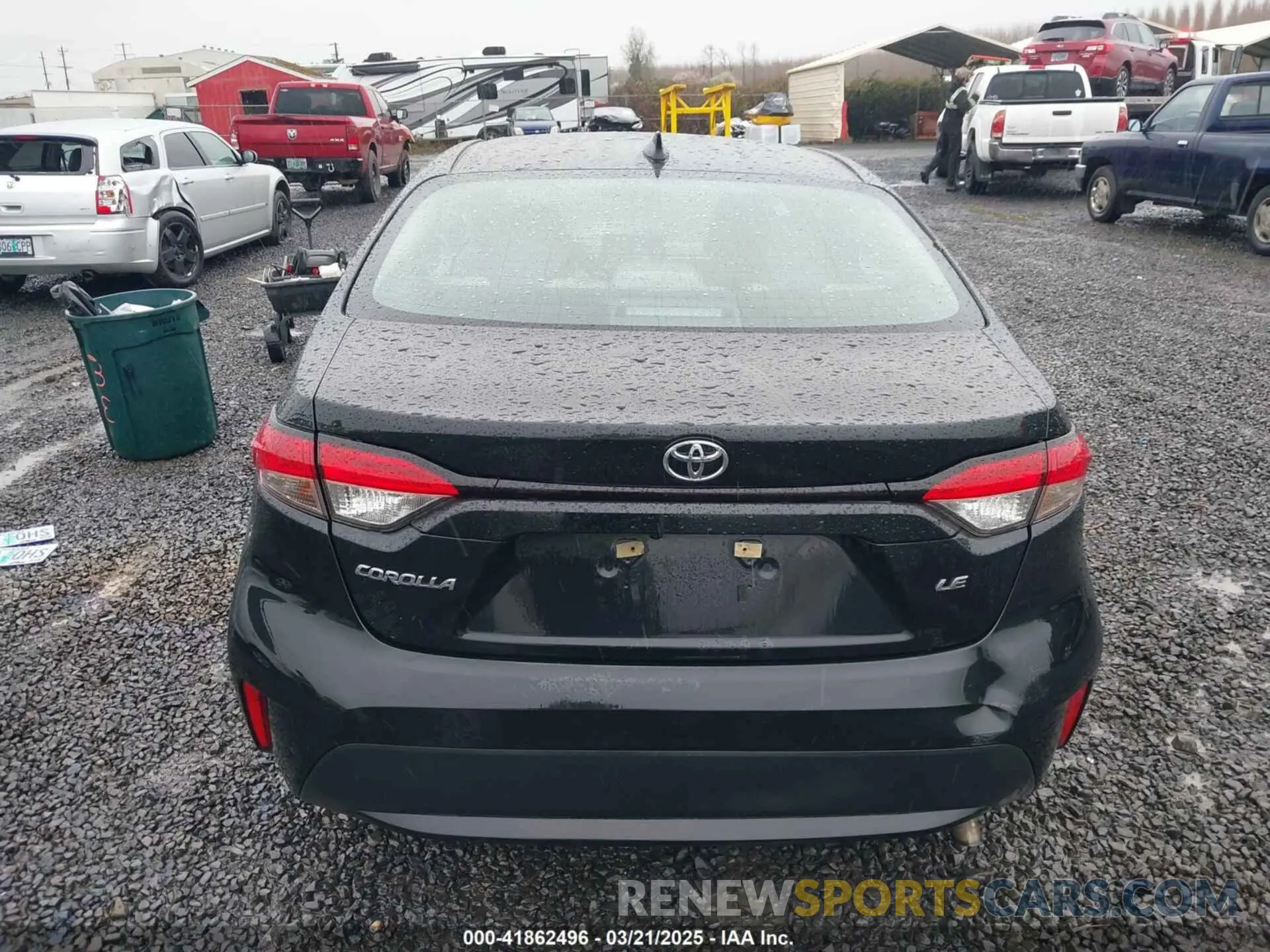 16 Photograph of a damaged car 5YFEPMAE8NP369091 TOYOTA COROLLA 2022