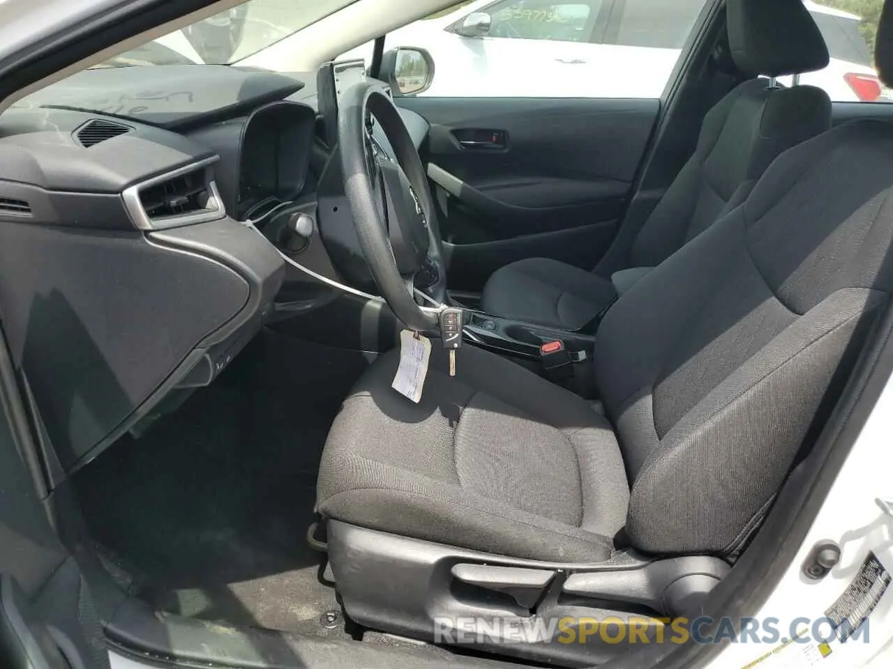 7 Photograph of a damaged car 5YFEPMAE8NP375392 TOYOTA COROLLA 2022