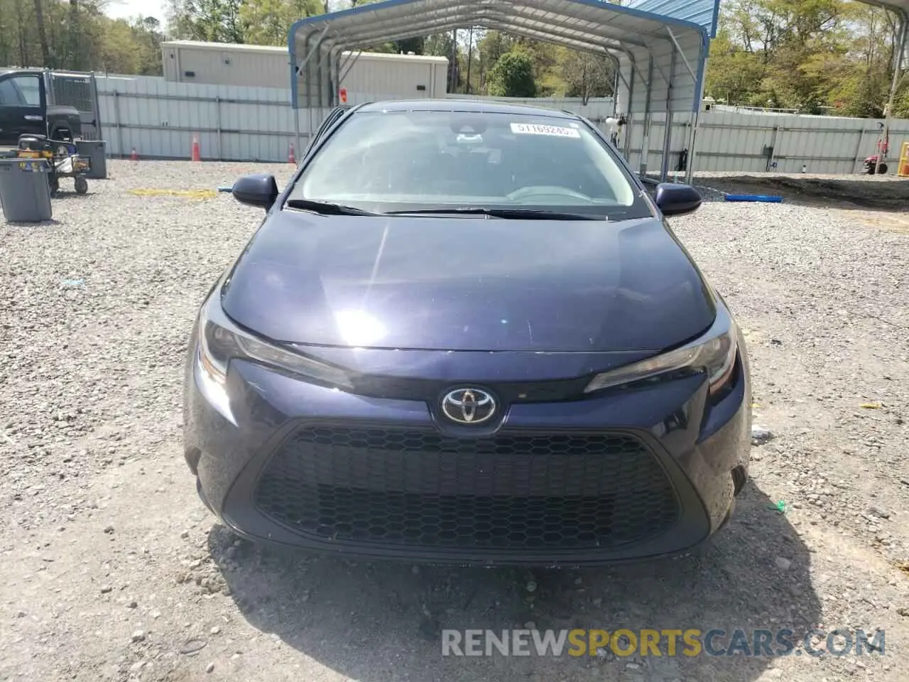 5 Photograph of a damaged car 5YFEPMAE8NP377529 TOYOTA COROLLA 2022