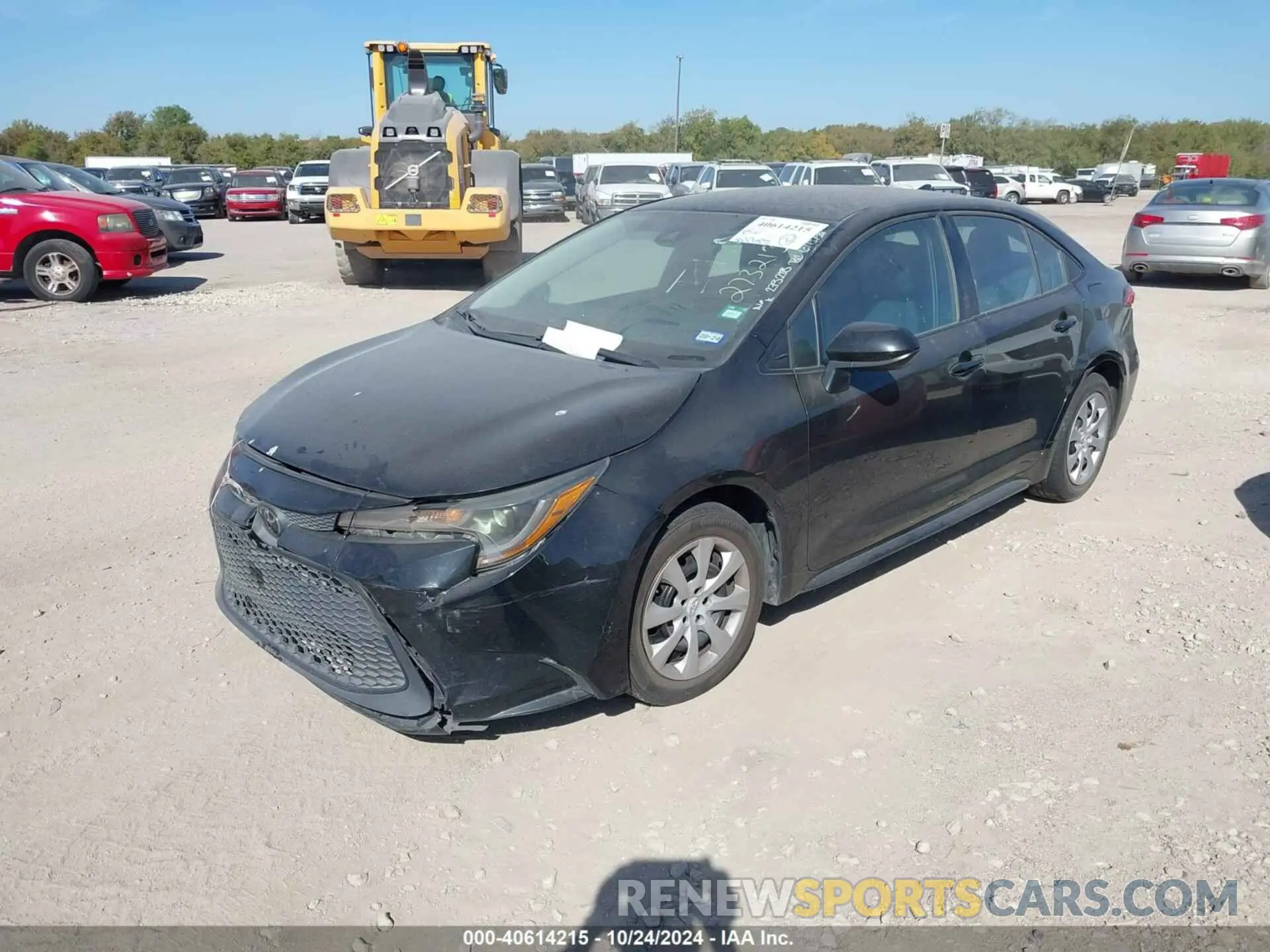2 Photograph of a damaged car 5YFEPMAE9NP273213 TOYOTA COROLLA 2022