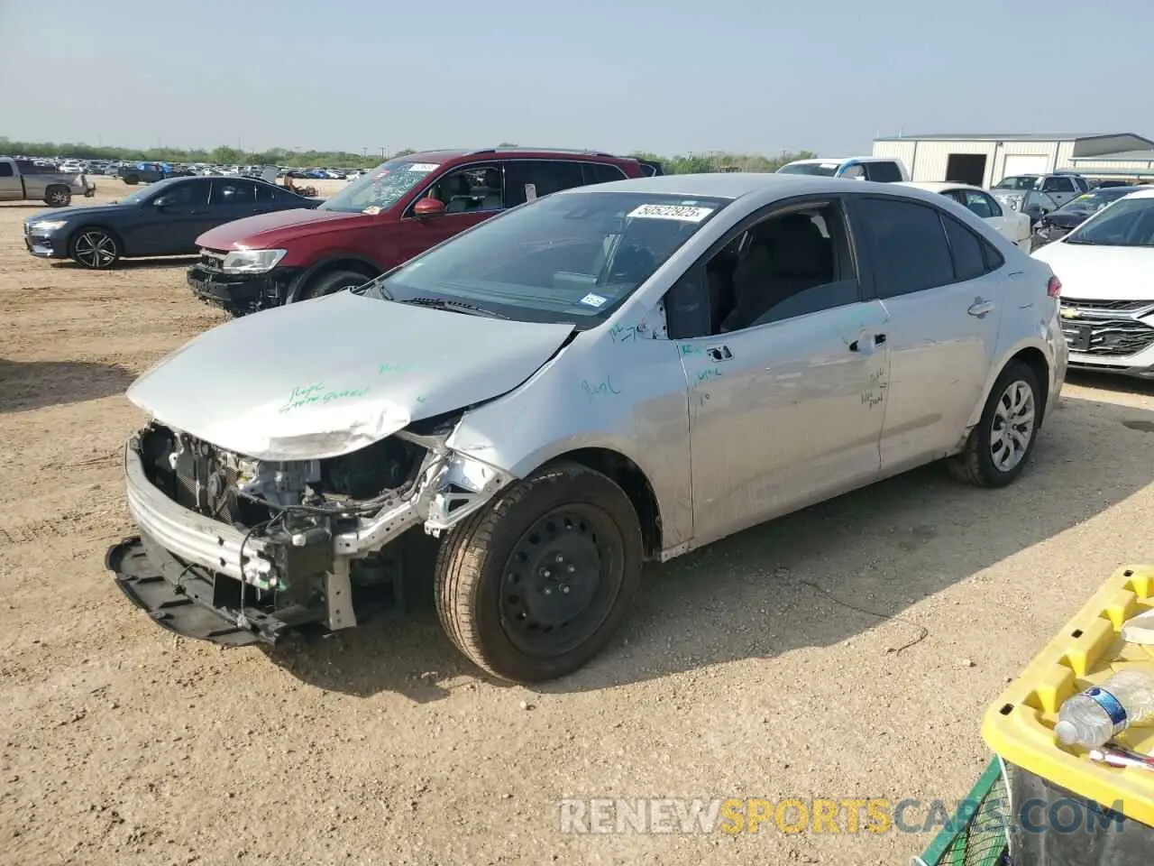 1 Photograph of a damaged car 5YFEPMAE9NP280114 TOYOTA COROLLA 2022