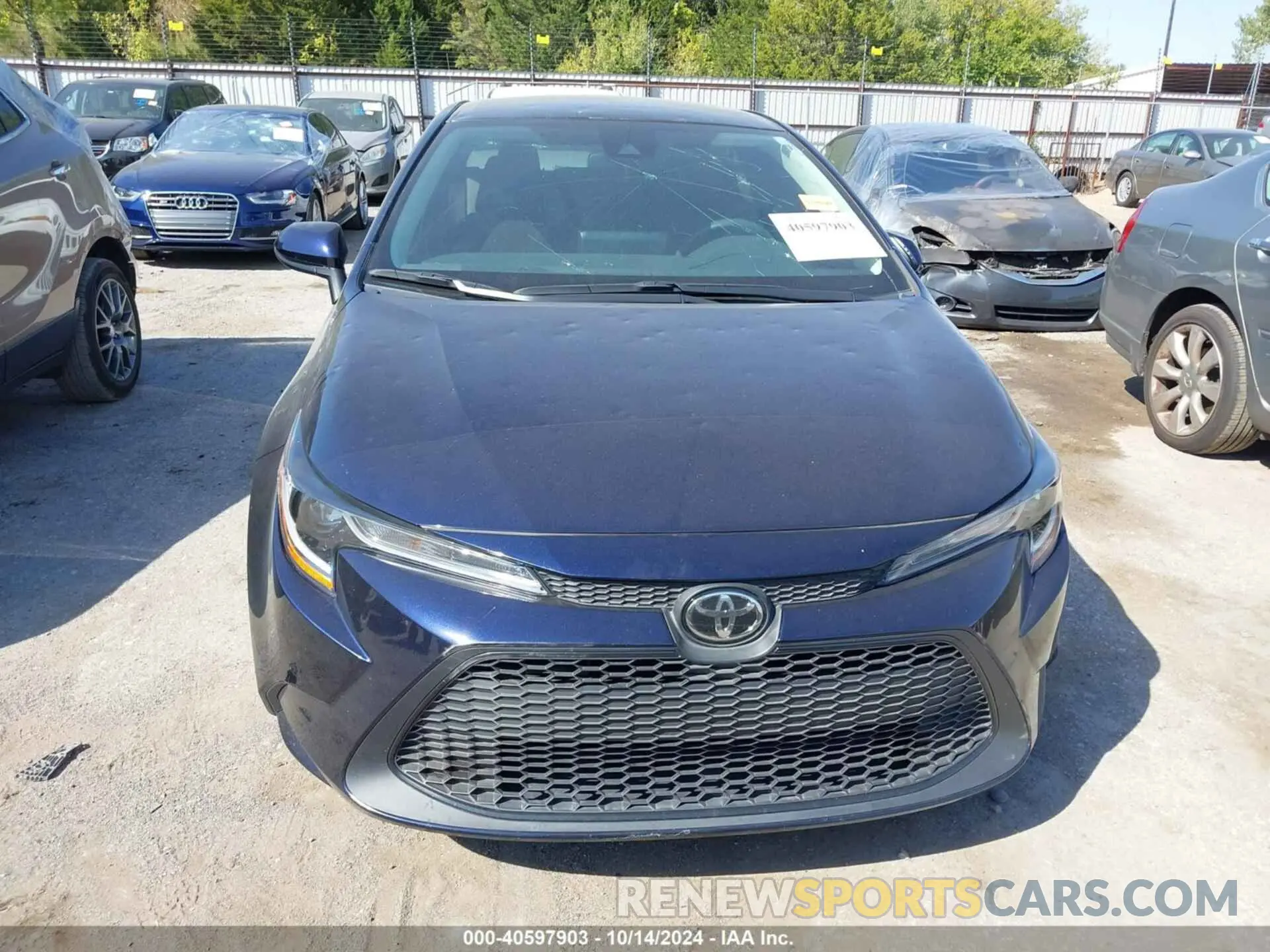 12 Photograph of a damaged car 5YFEPMAE9NP284079 TOYOTA COROLLA 2022