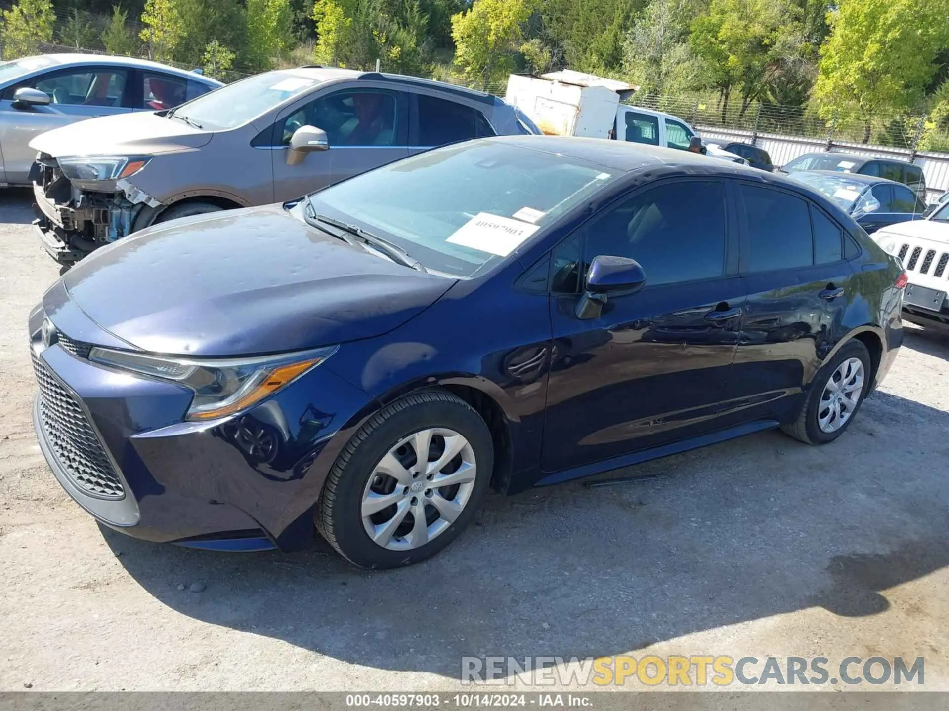 14 Photograph of a damaged car 5YFEPMAE9NP284079 TOYOTA COROLLA 2022