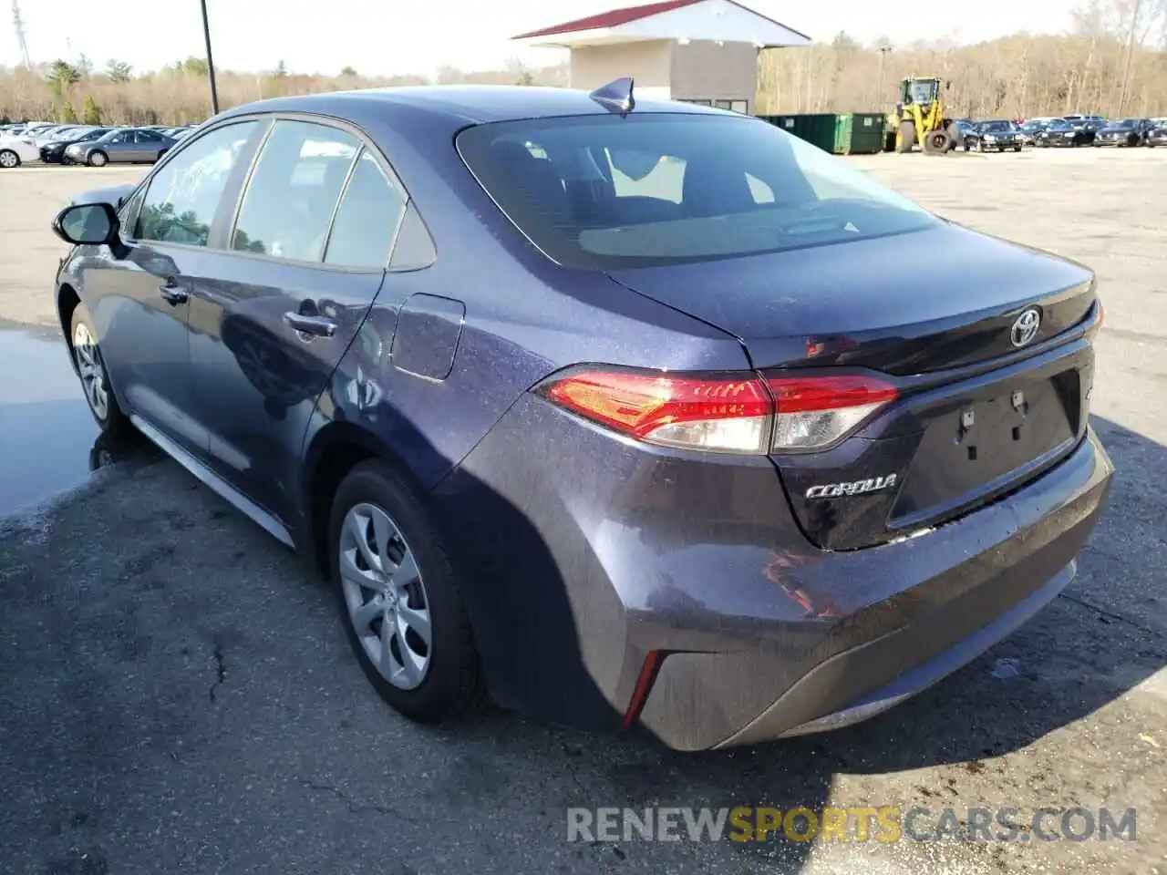 3 Photograph of a damaged car 5YFEPMAE9NP296782 TOYOTA COROLLA 2022