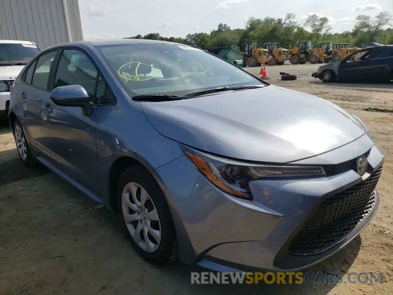 1 Photograph of a damaged car 5YFEPMAE9NP301754 TOYOTA COROLLA 2022