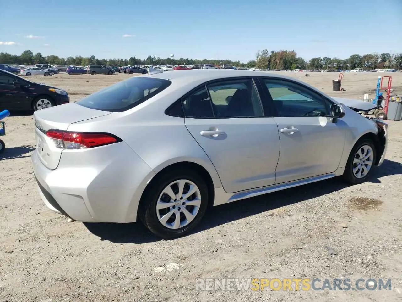 3 Photograph of a damaged car 5YFEPMAE9NP313936 TOYOTA COROLLA 2022
