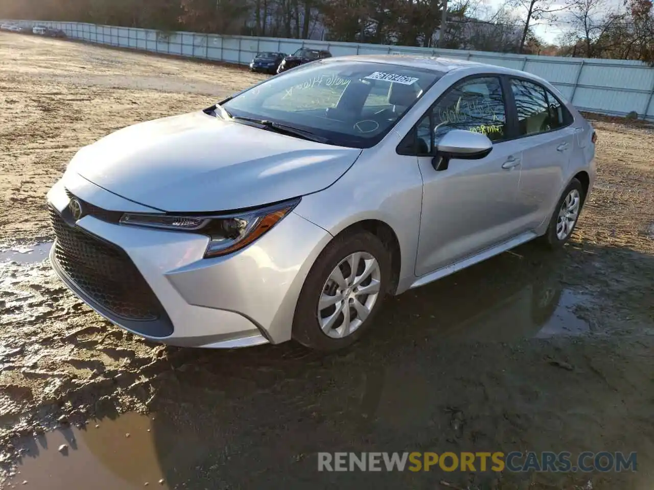 1 Photograph of a damaged car 5YFEPMAE9NP317727 TOYOTA COROLLA 2022