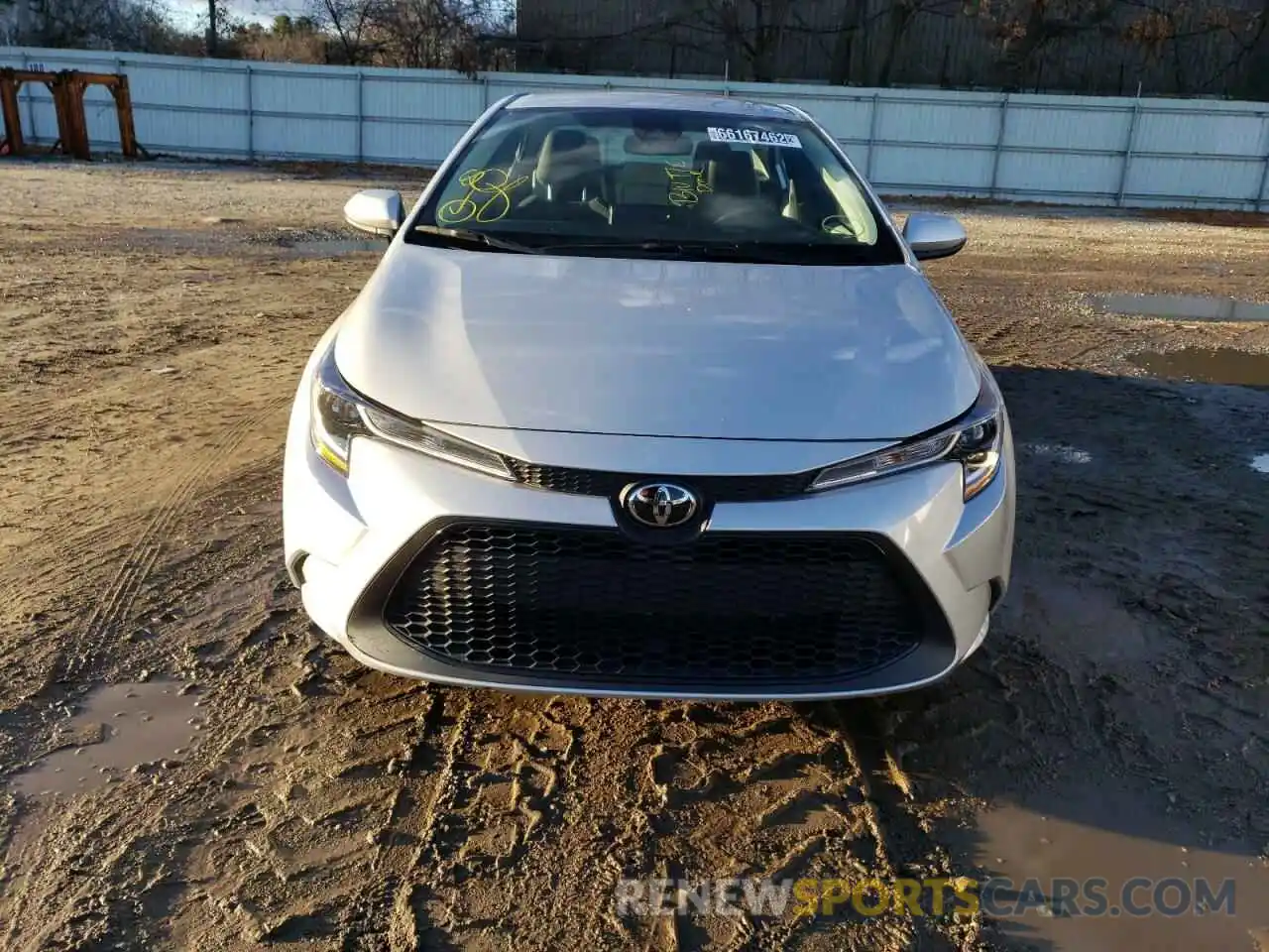 5 Photograph of a damaged car 5YFEPMAE9NP317727 TOYOTA COROLLA 2022