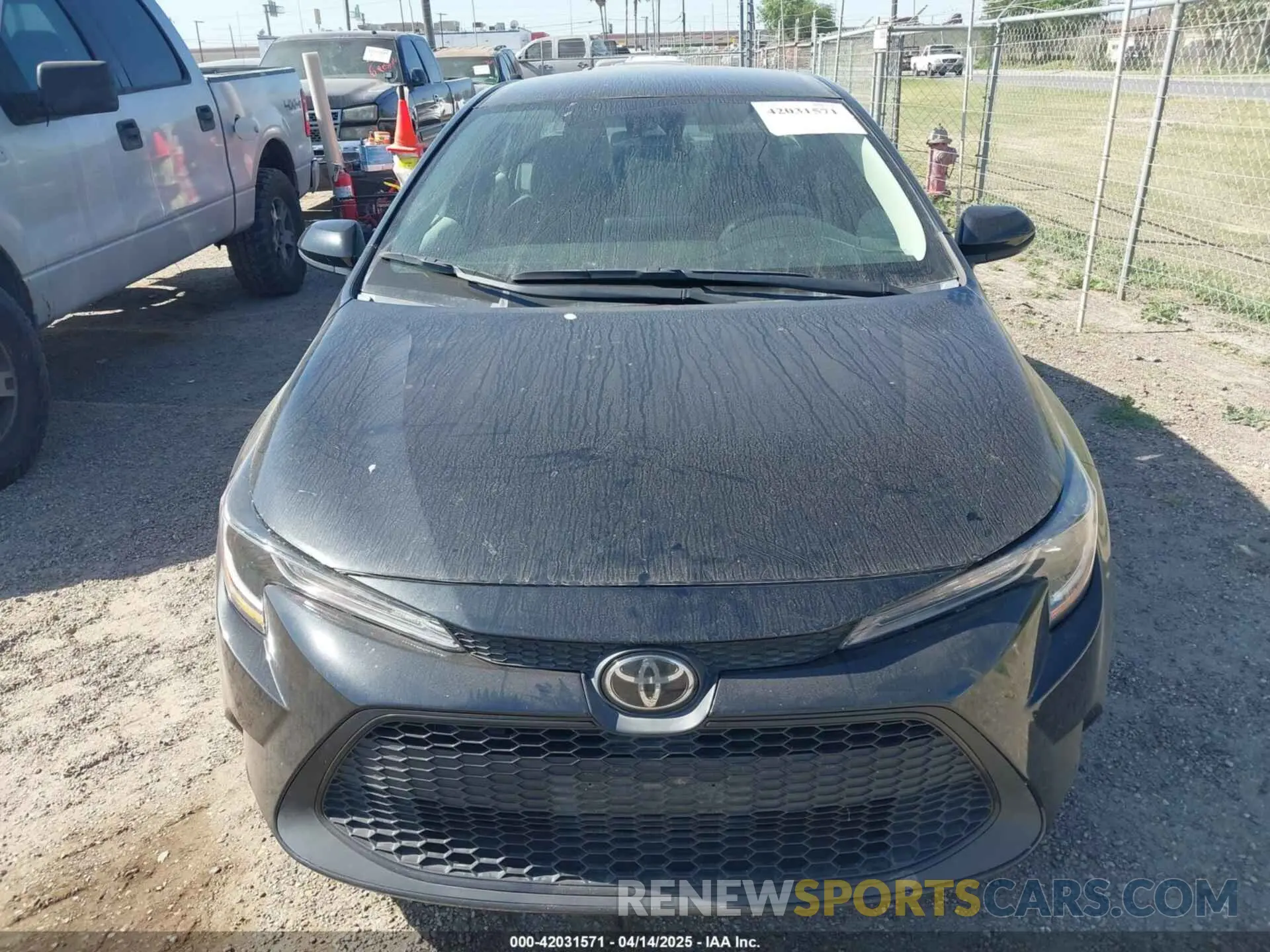 6 Photograph of a damaged car 5YFEPMAE9NP322734 TOYOTA COROLLA 2022