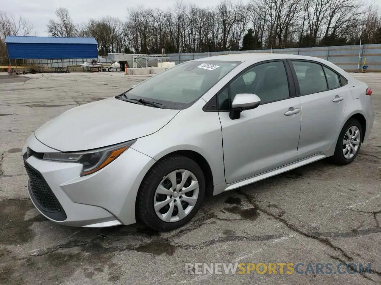 1 Photograph of a damaged car 5YFEPMAE9NP329537 TOYOTA COROLLA 2022