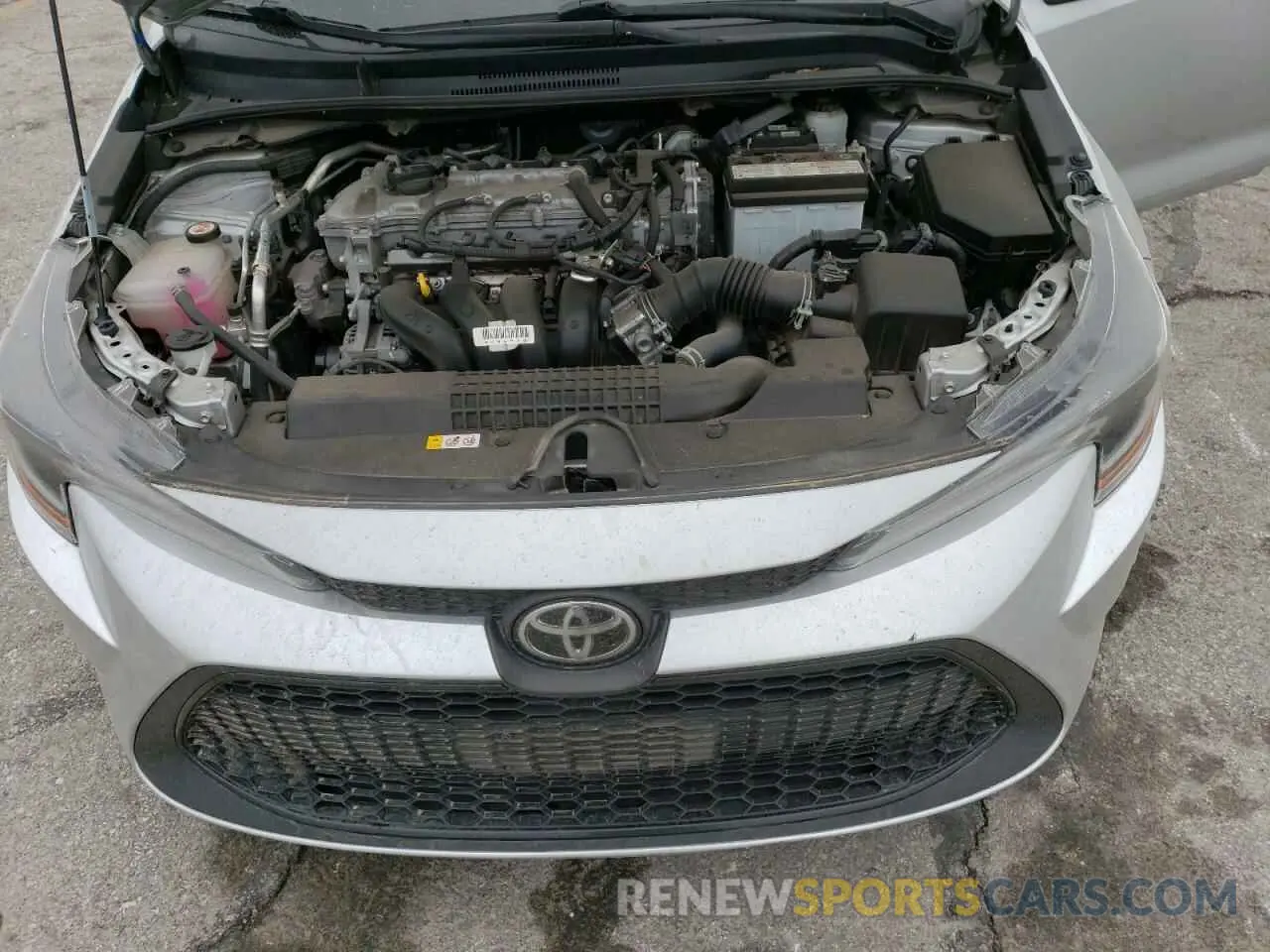 13 Photograph of a damaged car 5YFEPMAE9NP329537 TOYOTA COROLLA 2022