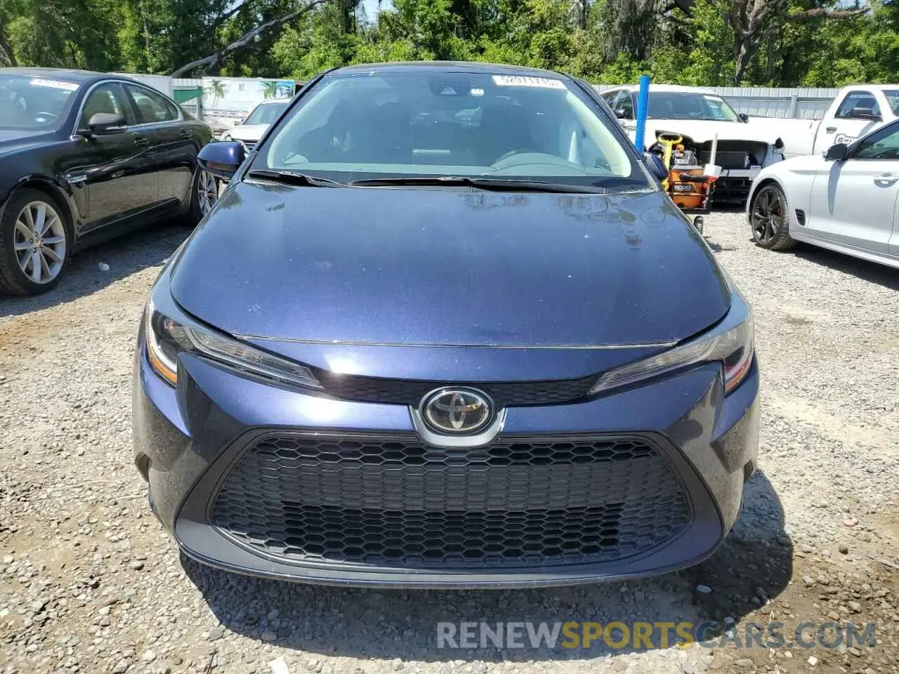 5 Photograph of a damaged car 5YFEPMAE9NP336603 TOYOTA COROLLA 2022