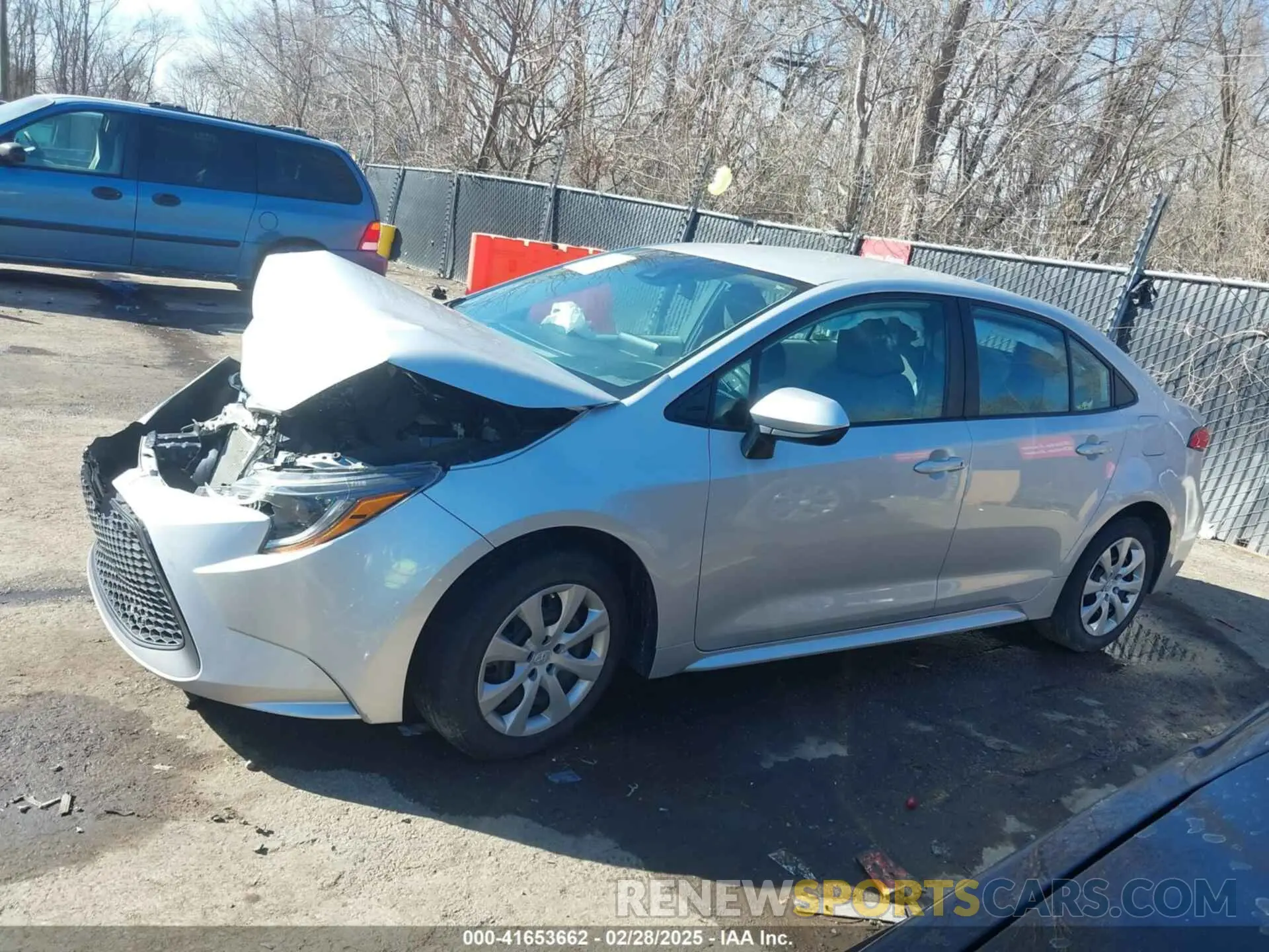 14 Photograph of a damaged car 5YFEPMAE9NP340490 TOYOTA COROLLA 2022