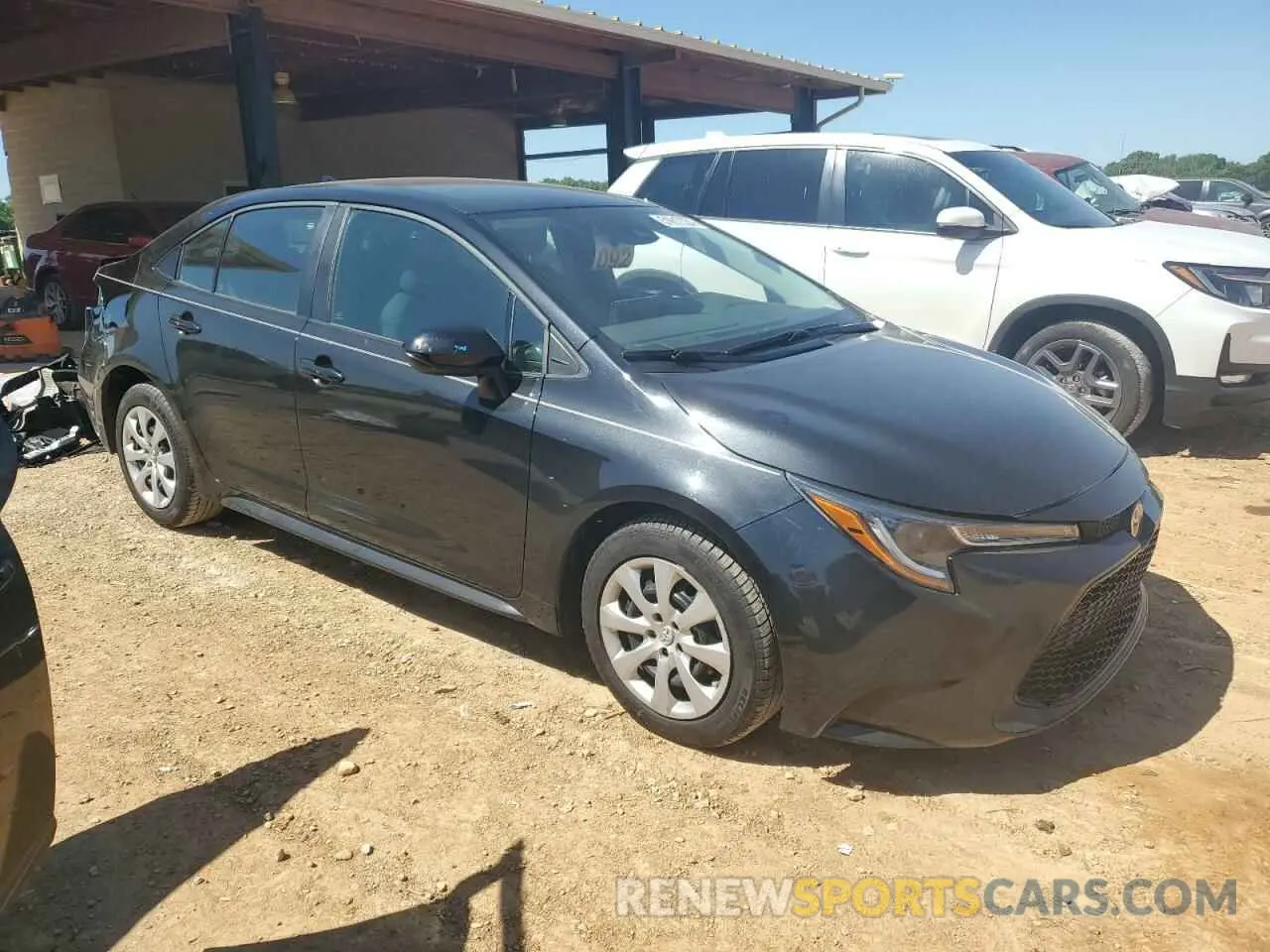 4 Photograph of a damaged car 5YFEPMAE9NP361646 TOYOTA COROLLA 2022