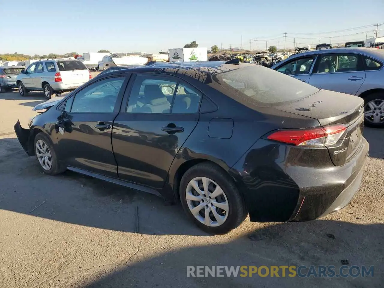 2 Photograph of a damaged car 5YFEPMAE9NP365406 TOYOTA COROLLA 2022