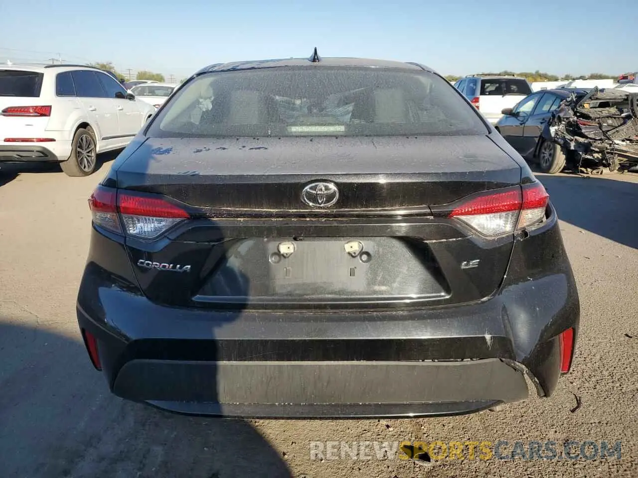 6 Photograph of a damaged car 5YFEPMAE9NP365406 TOYOTA COROLLA 2022