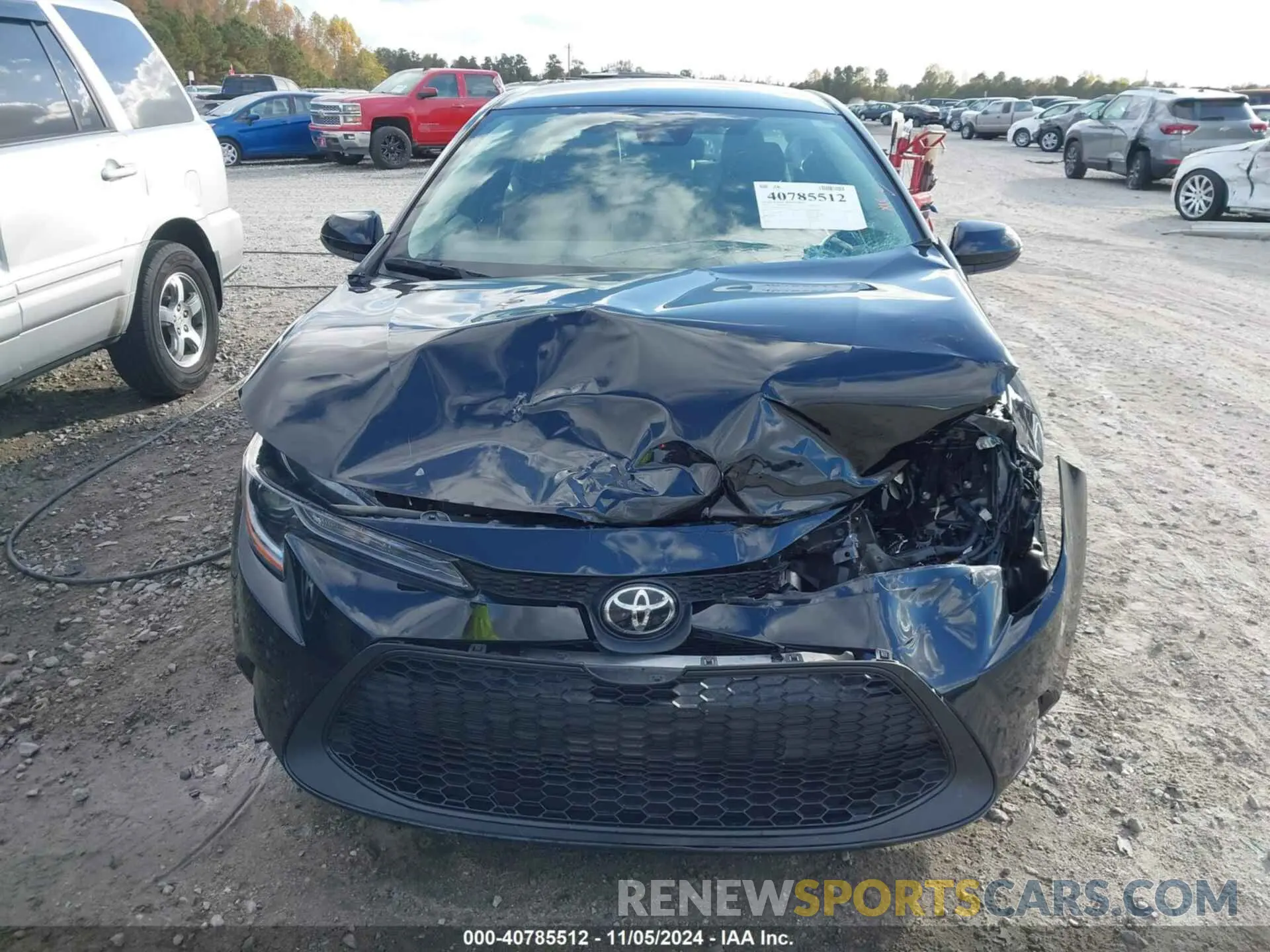 12 Photograph of a damaged car 5YFEPMAE9NP373957 TOYOTA COROLLA 2022