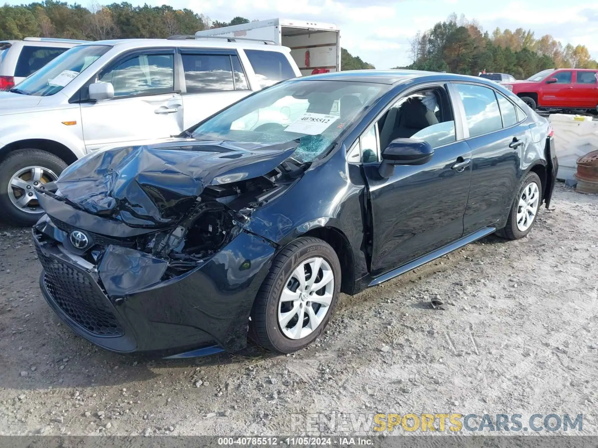 2 Photograph of a damaged car 5YFEPMAE9NP373957 TOYOTA COROLLA 2022