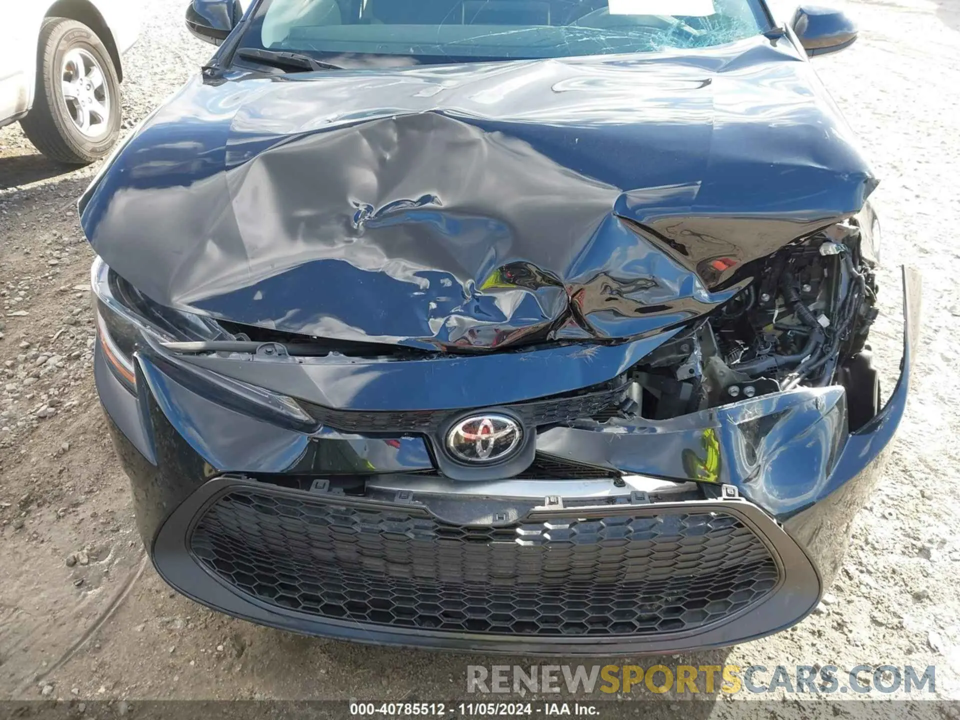 6 Photograph of a damaged car 5YFEPMAE9NP373957 TOYOTA COROLLA 2022