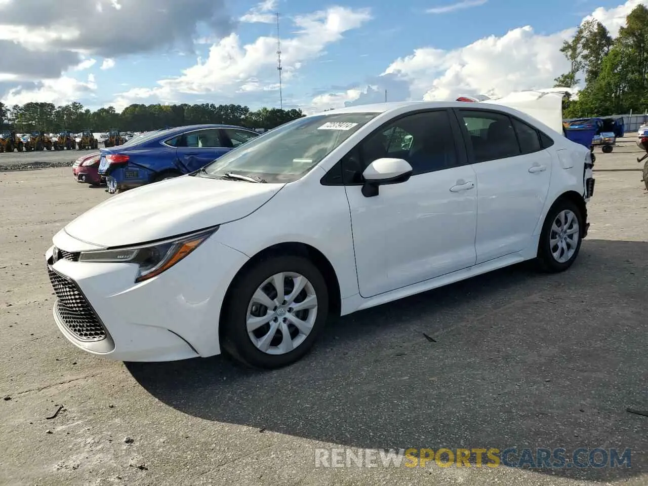 1 Photograph of a damaged car 5YFEPMAE9NP381069 TOYOTA COROLLA 2022