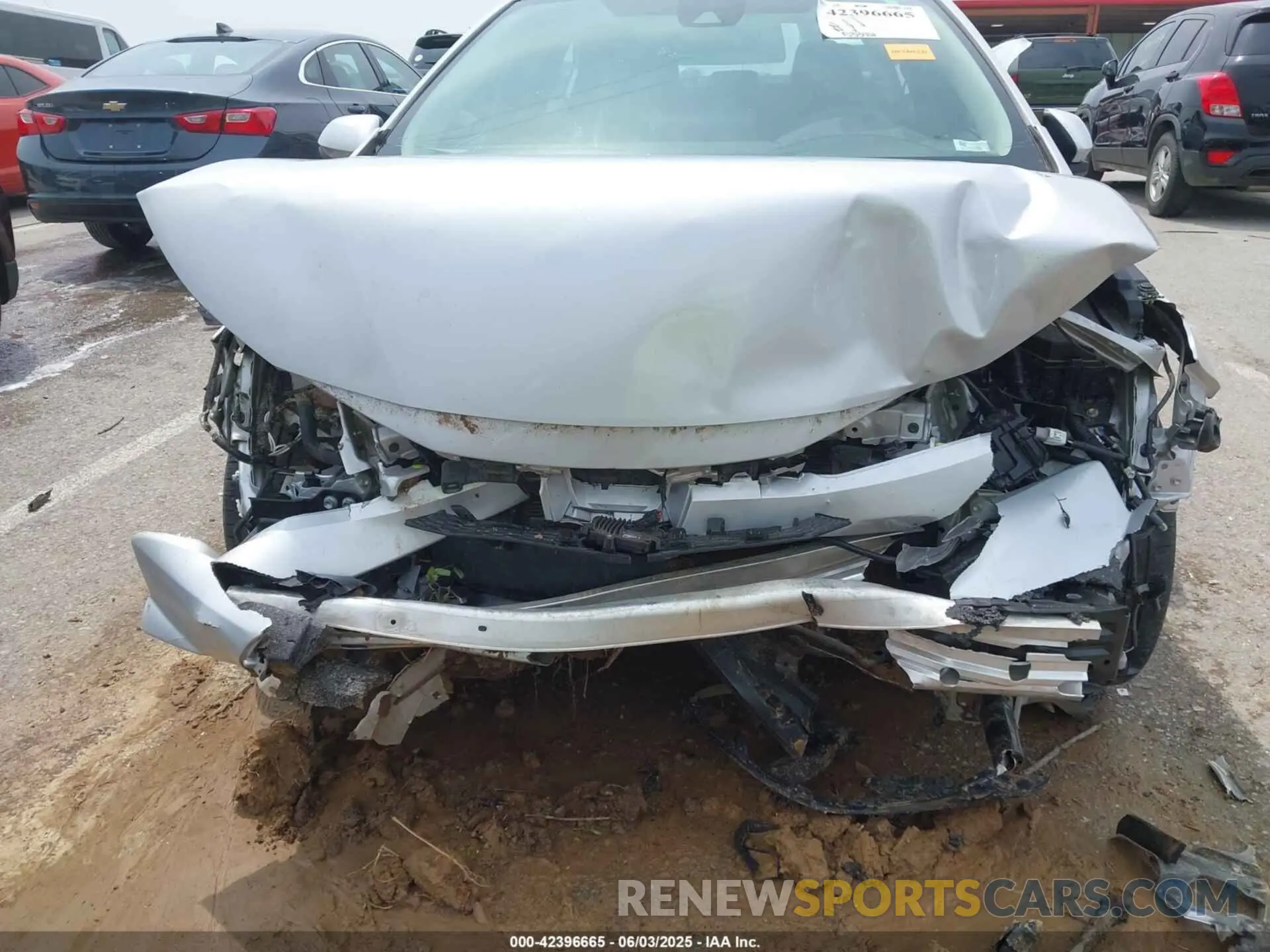 6 Photograph of a damaged car 5YFEPMAE9NP382383 TOYOTA COROLLA 2022