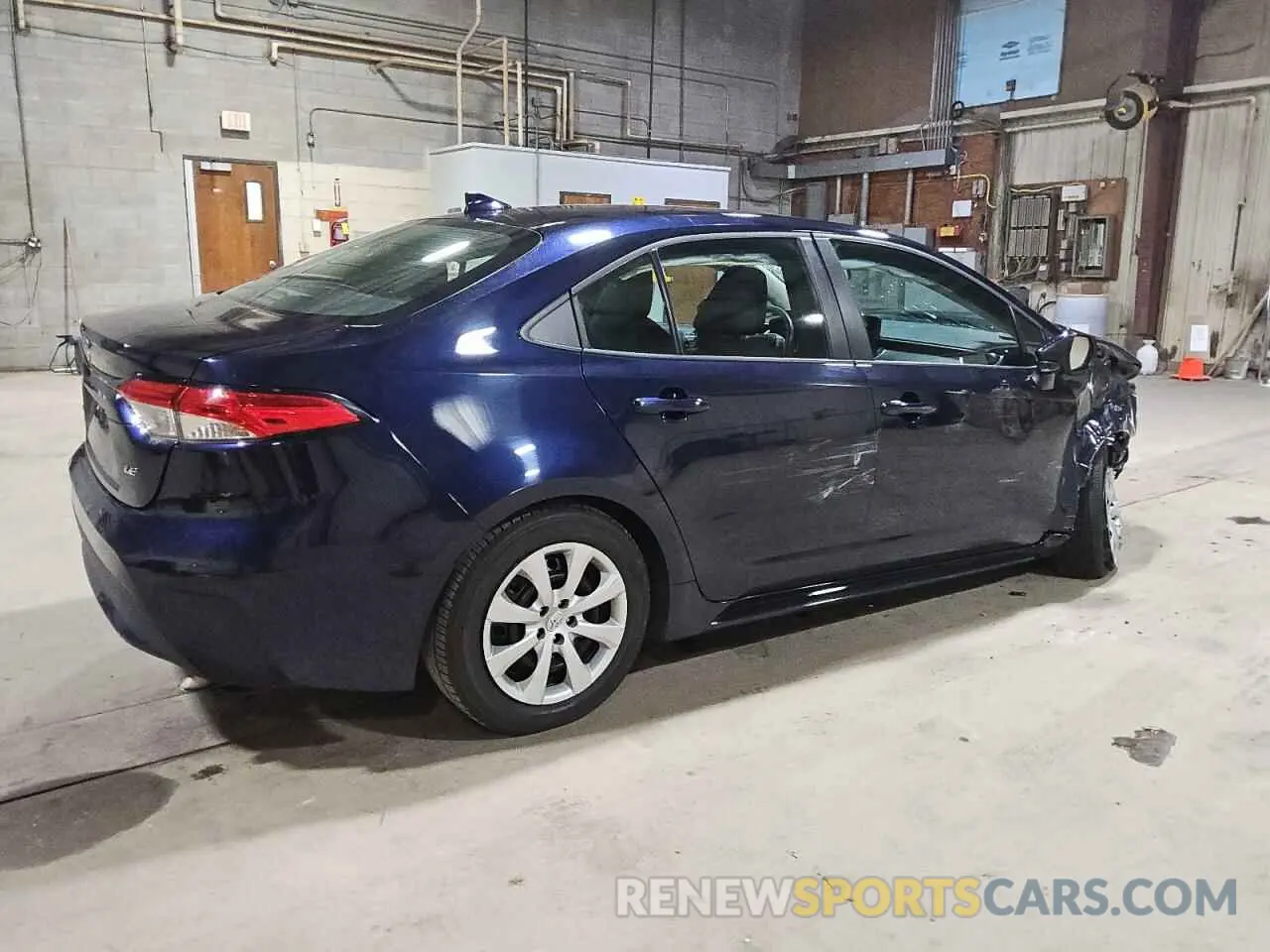 3 Photograph of a damaged car 5YFEPMAEXNP284849 TOYOTA COROLLA 2022