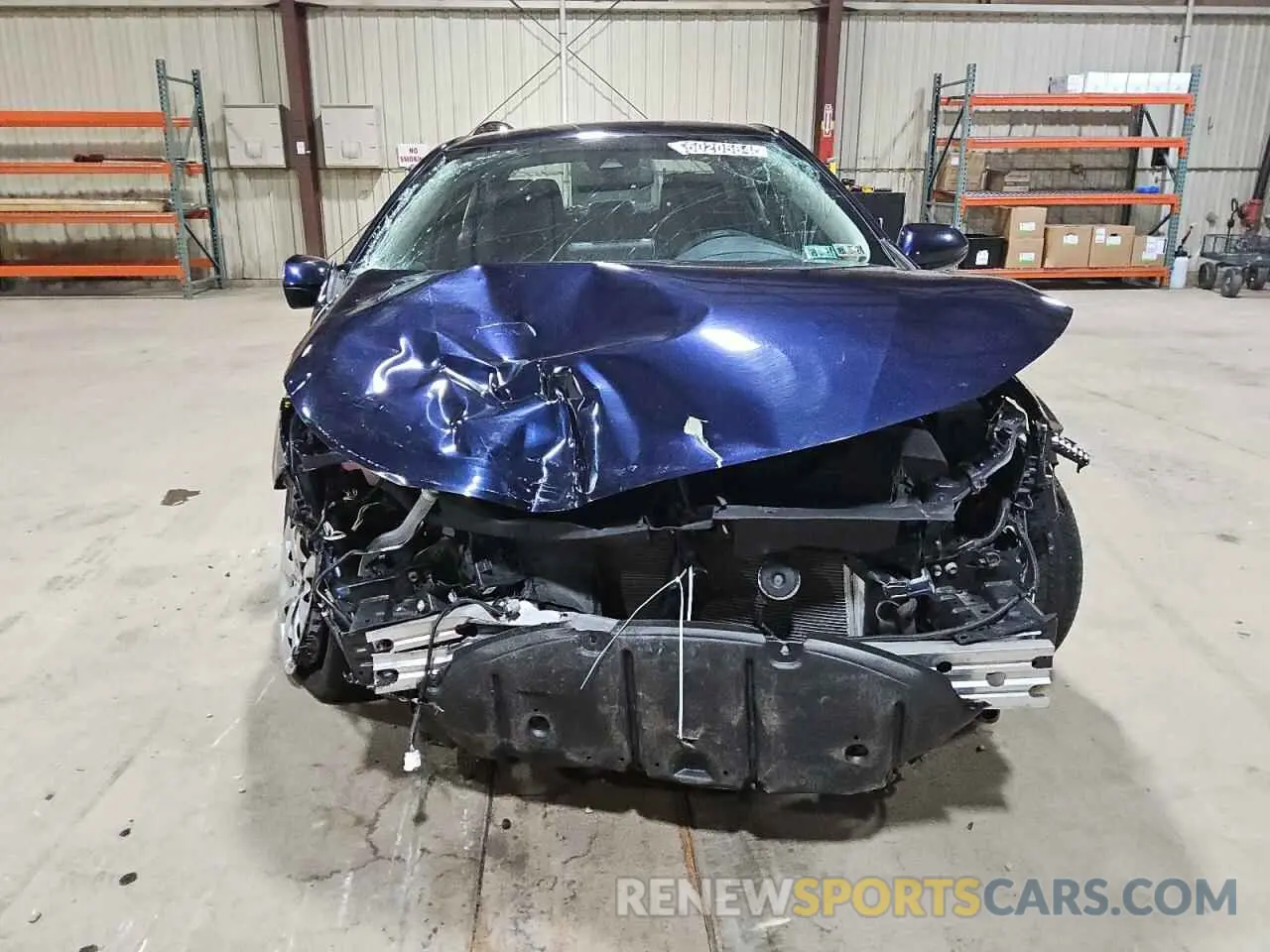 5 Photograph of a damaged car 5YFEPMAEXNP284849 TOYOTA COROLLA 2022