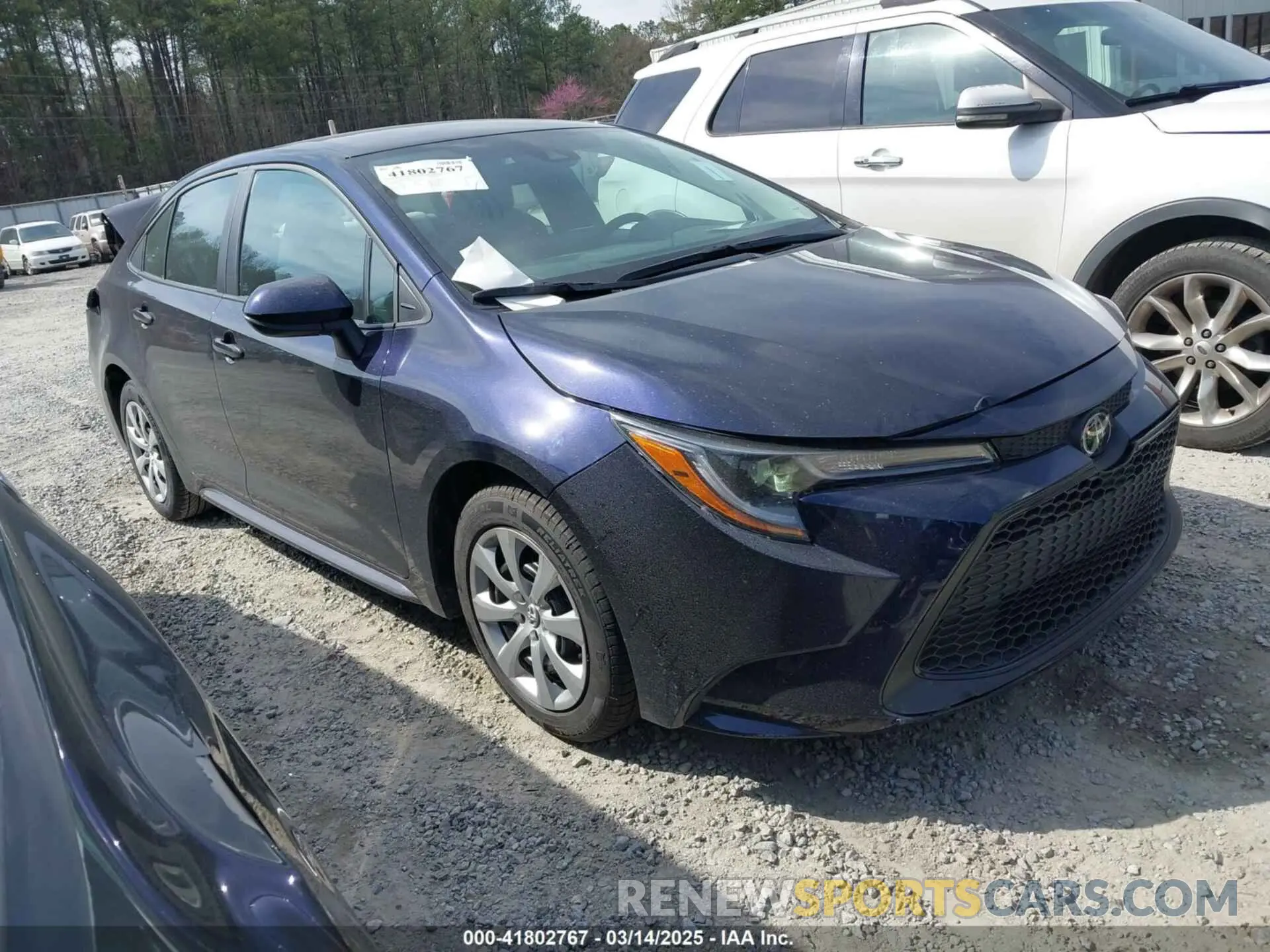1 Photograph of a damaged car 5YFEPMAEXNP292675 TOYOTA COROLLA 2022