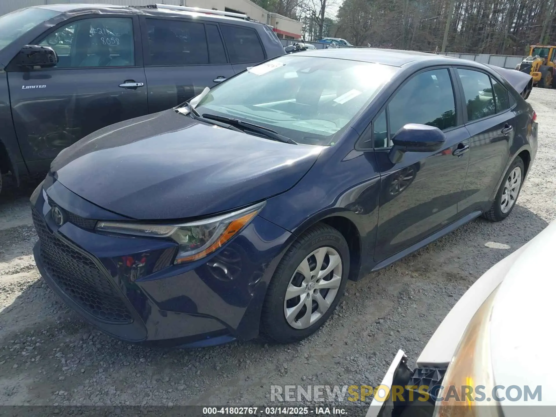 2 Photograph of a damaged car 5YFEPMAEXNP292675 TOYOTA COROLLA 2022