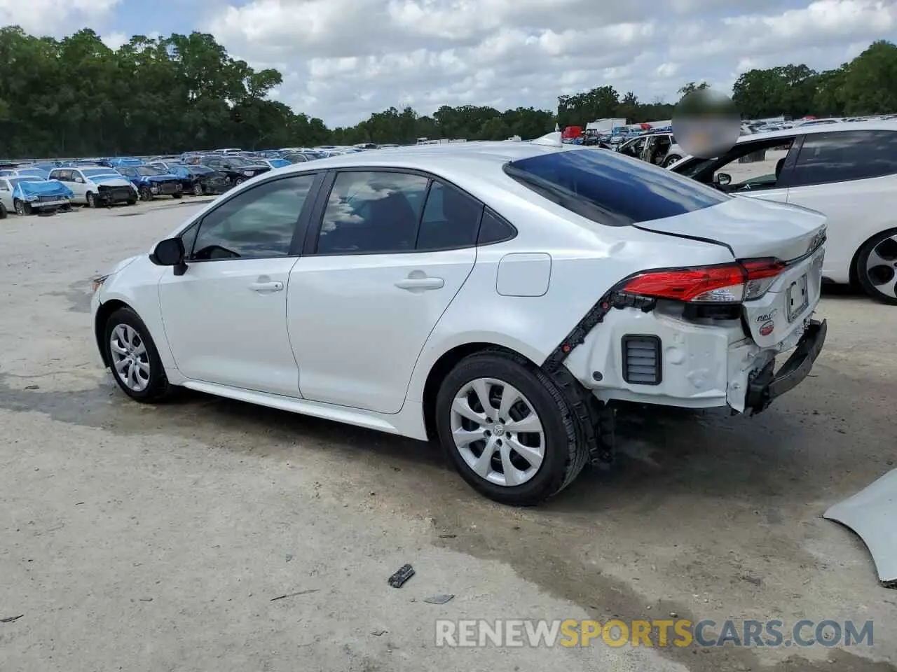 2 Photograph of a damaged car 5YFEPMAEXNP296855 TOYOTA COROLLA 2022