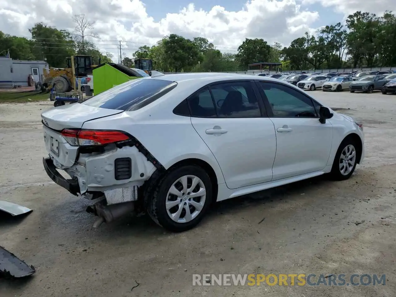 3 Photograph of a damaged car 5YFEPMAEXNP296855 TOYOTA COROLLA 2022