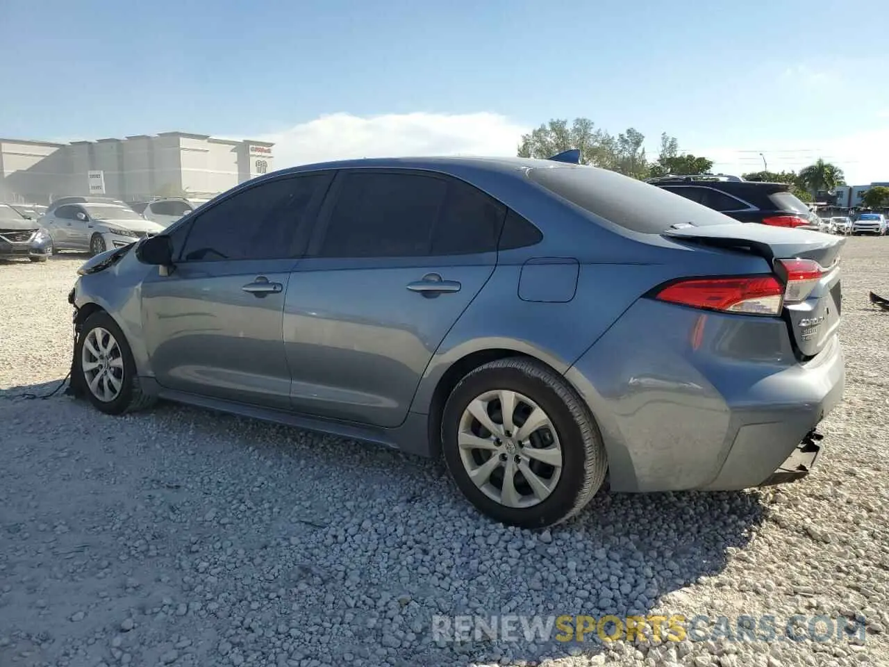 2 Photograph of a damaged car 5YFEPMAEXNP303366 TOYOTA COROLLA 2022