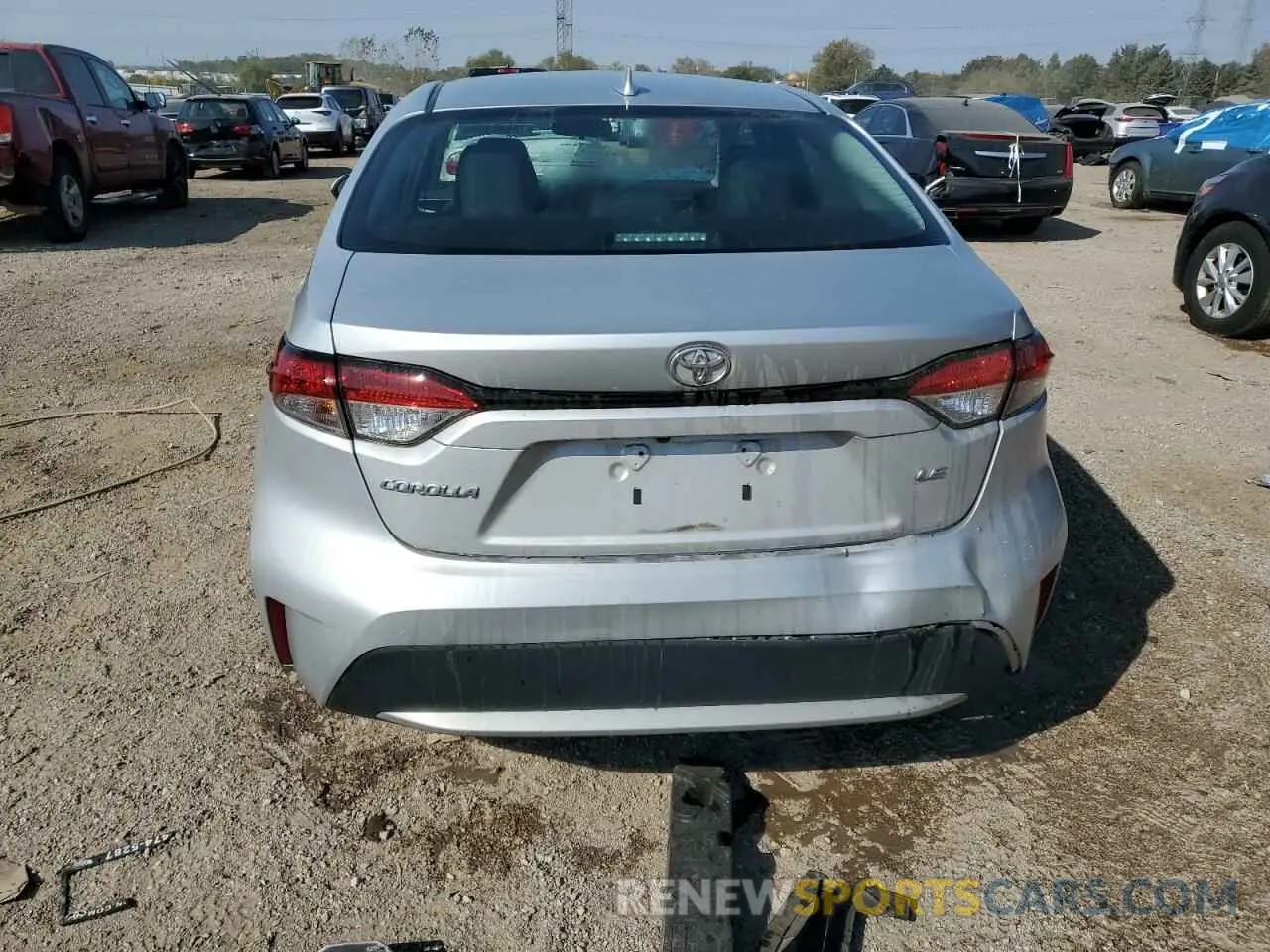6 Photograph of a damaged car 5YFEPMAEXNP305165 TOYOTA COROLLA 2022