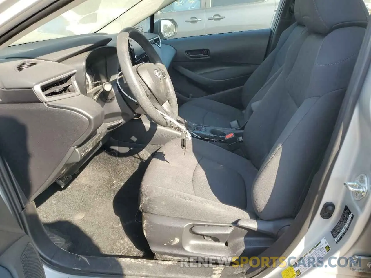 7 Photograph of a damaged car 5YFEPMAEXNP305165 TOYOTA COROLLA 2022