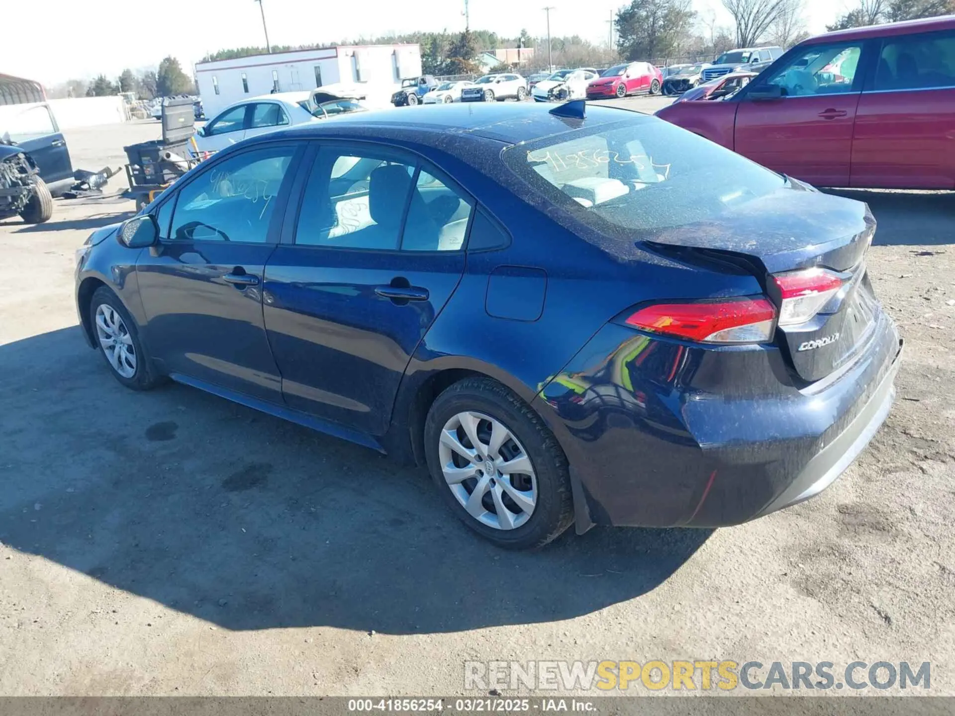 3 Photograph of a damaged car 5YFEPMAEXNP312441 TOYOTA COROLLA 2022