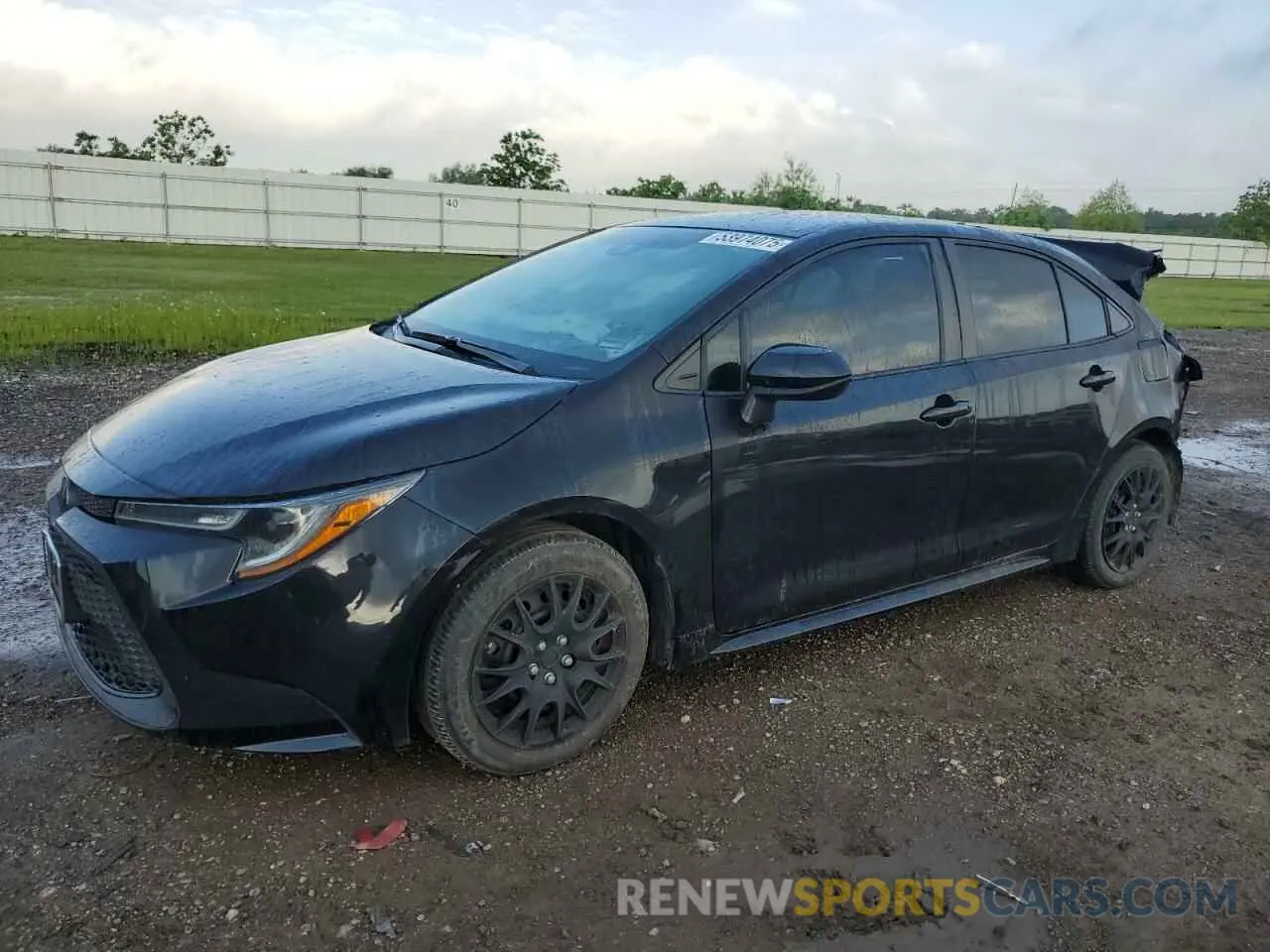1 Photograph of a damaged car 5YFEPMAEXNP320958 TOYOTA COROLLA 2022
