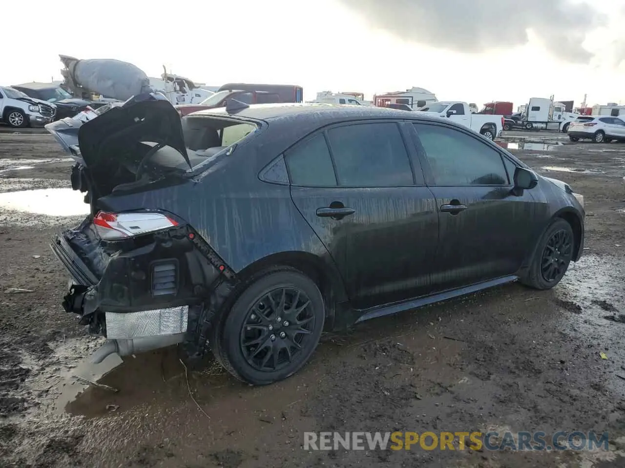 3 Photograph of a damaged car 5YFEPMAEXNP320958 TOYOTA COROLLA 2022